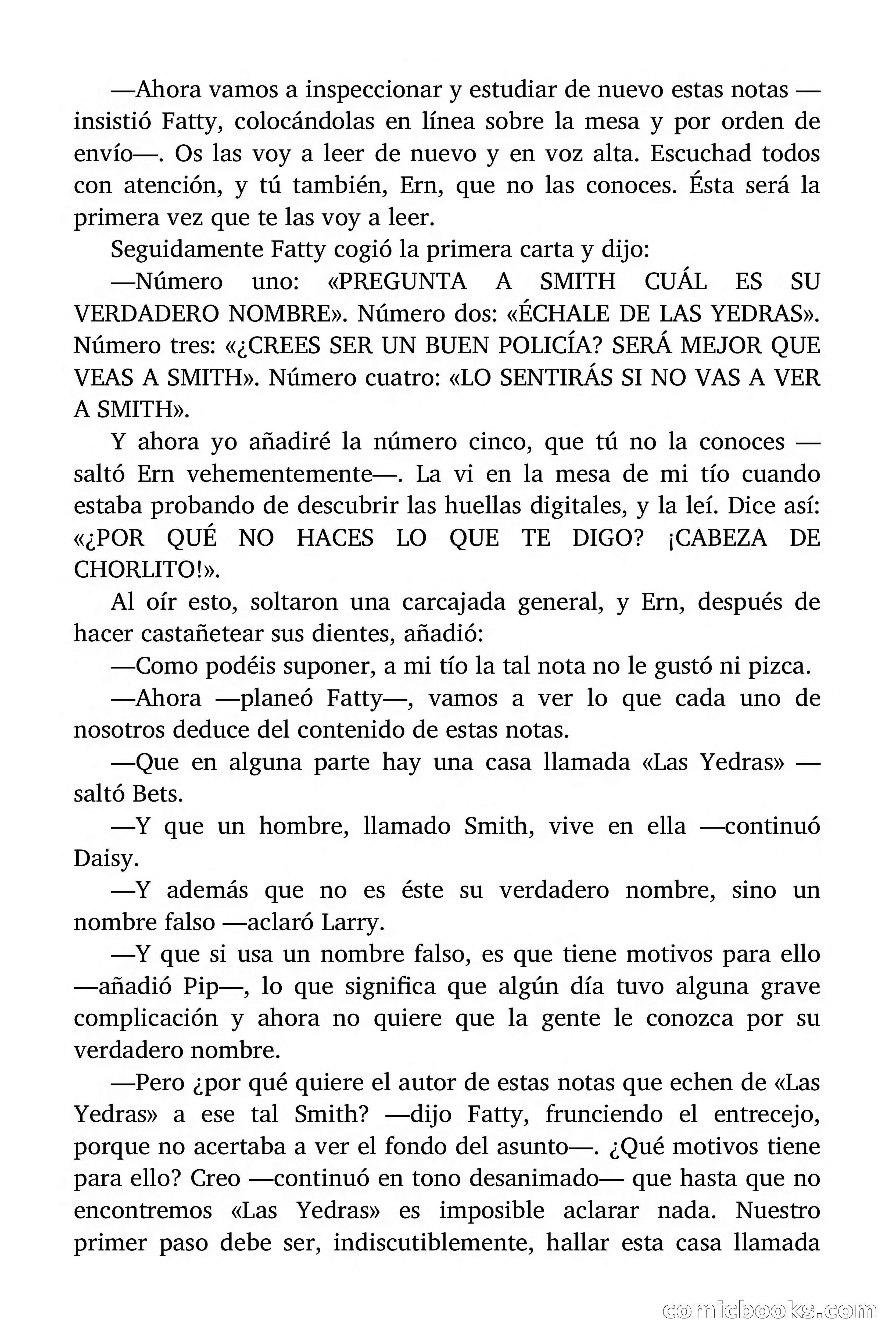 Misterio de los mensajes sorprendentes — page 40 of 175