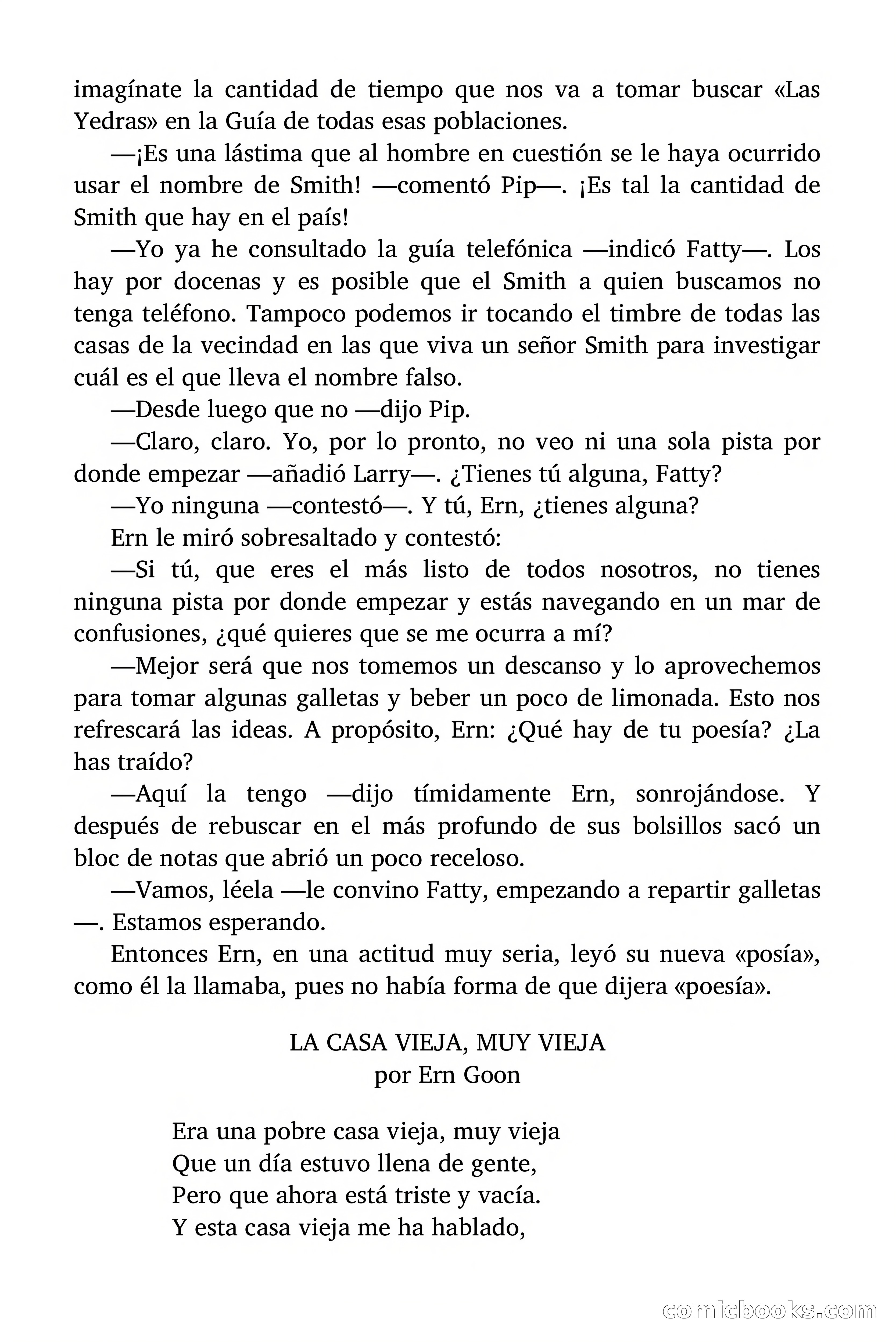 Misterio de los mensajes sorprendentes — page 42 of 175