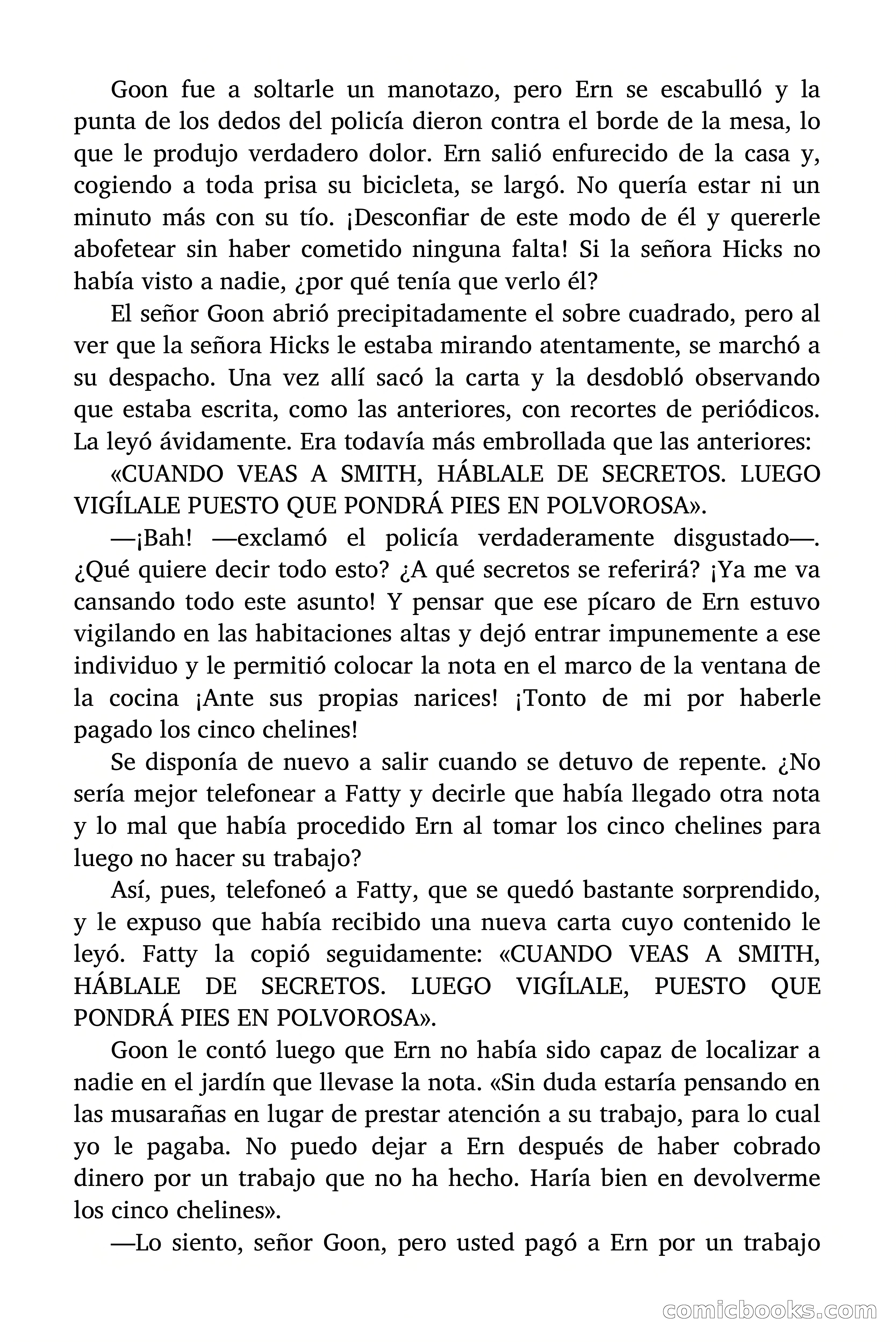 Misterio de los mensajes sorprendentes — page 70 of 175