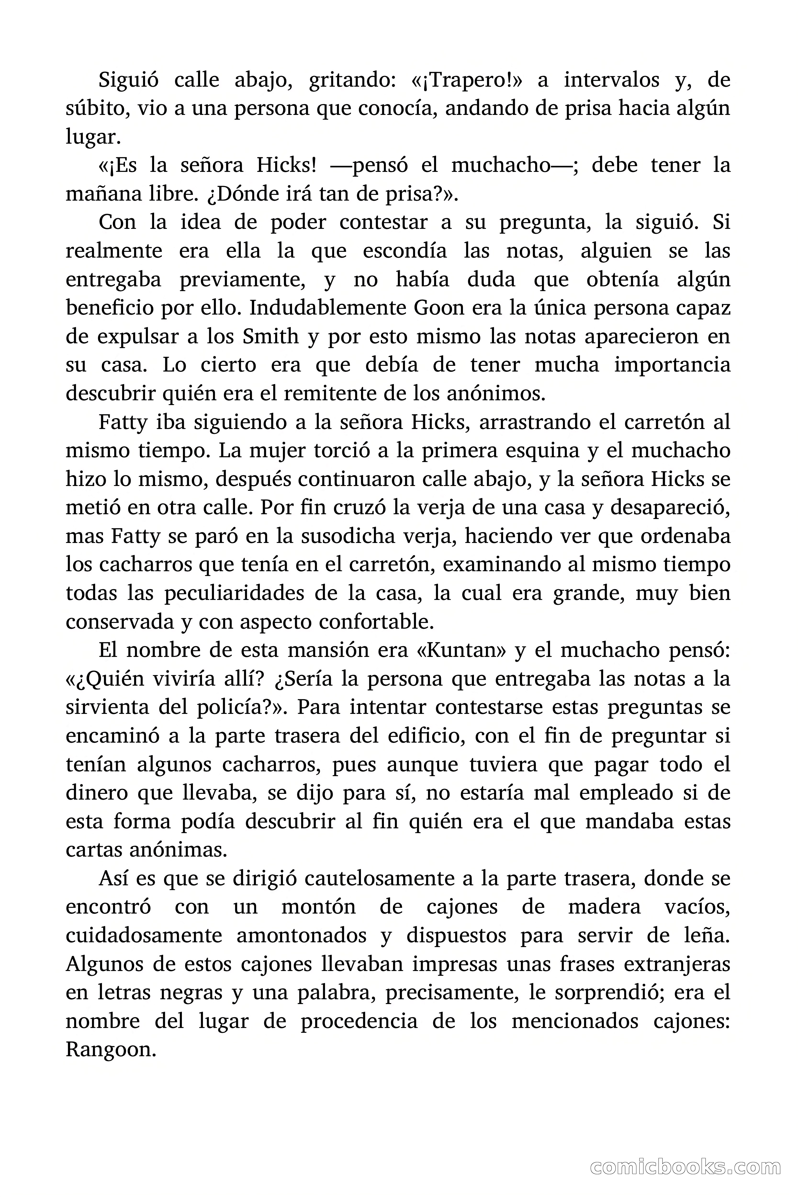 Misterio de los mensajes sorprendentes — page 128 of 175