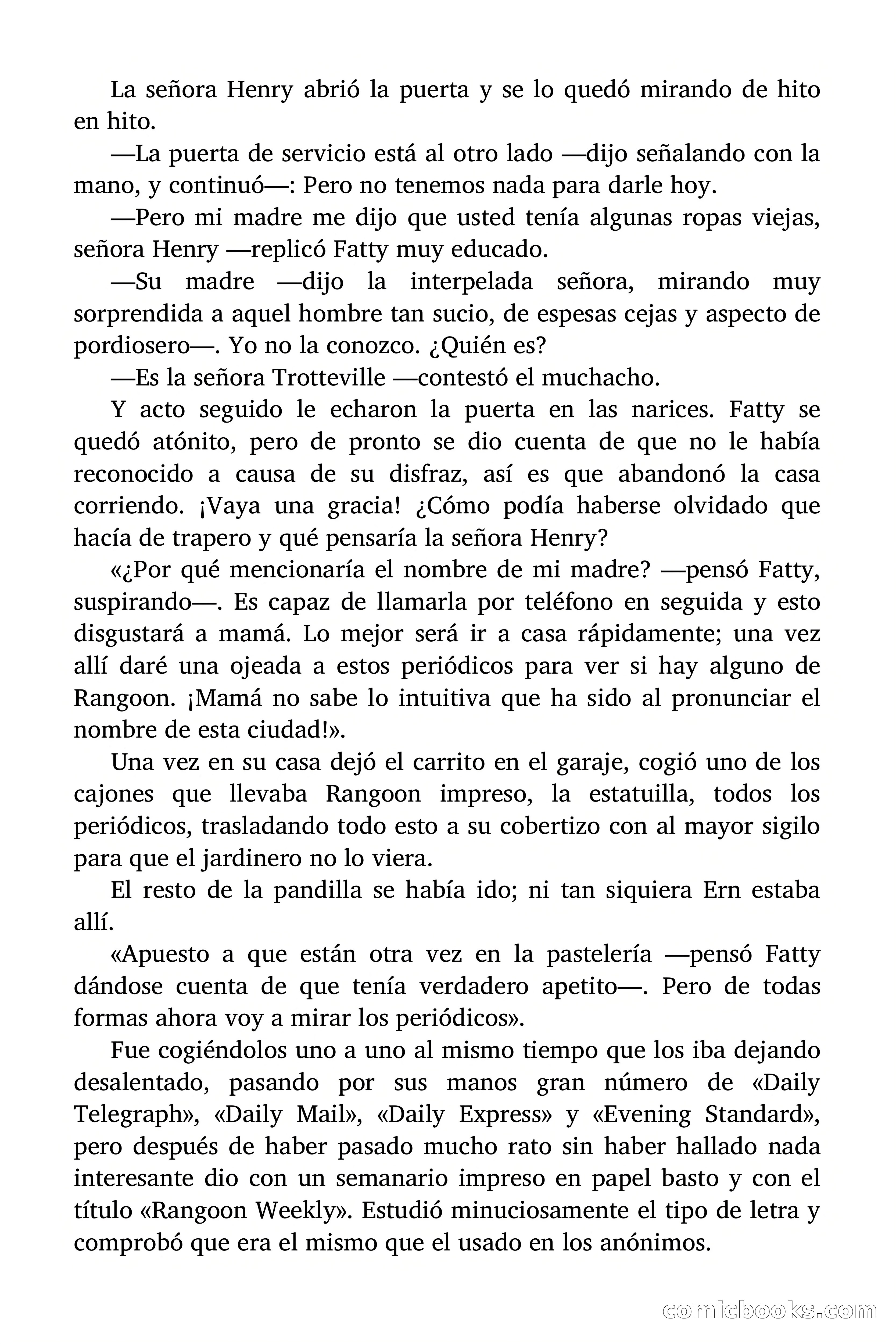 Misterio de los mensajes sorprendentes — page 134 of 175