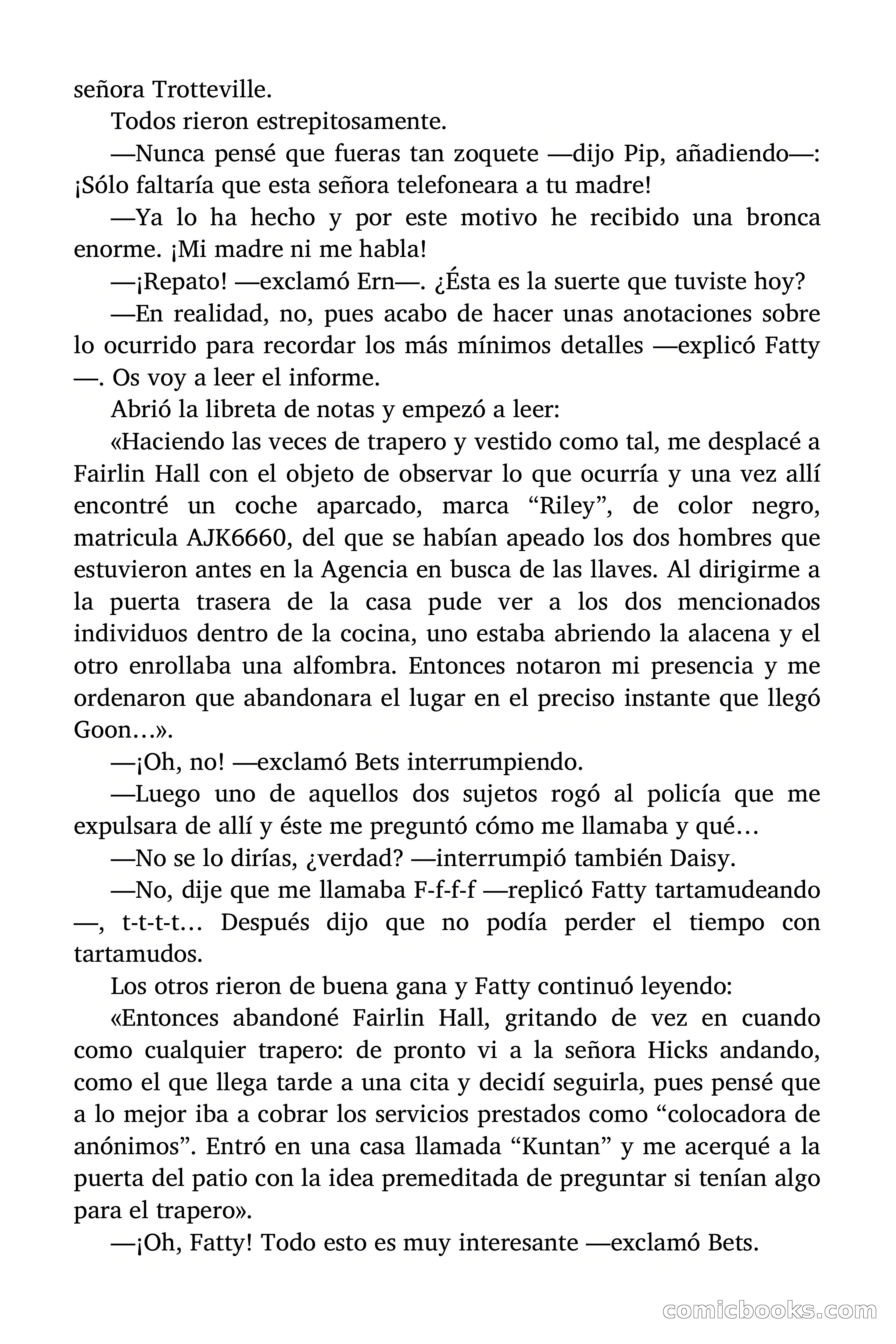 Misterio de los mensajes sorprendentes — page 138 of 175