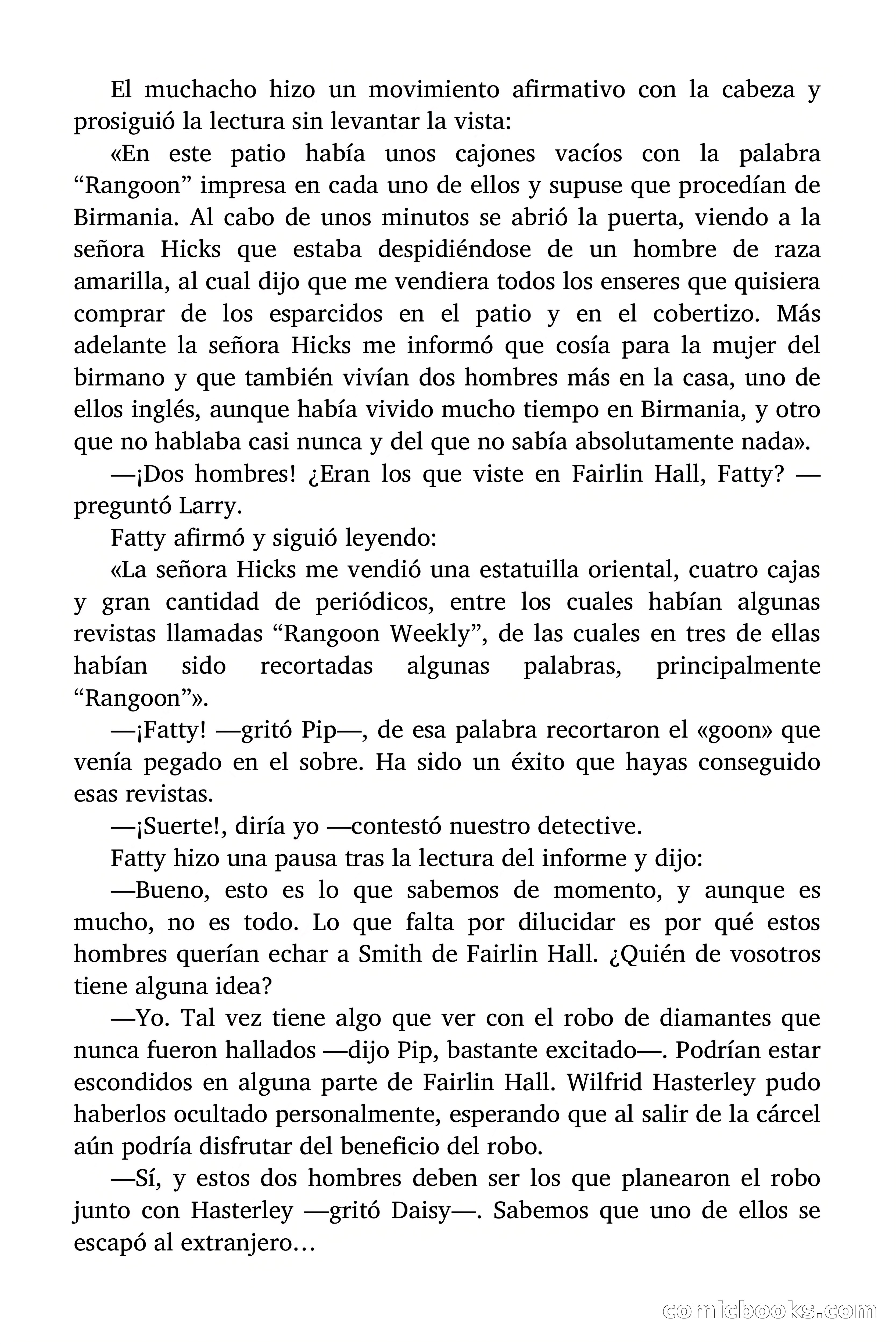 Misterio de los mensajes sorprendentes — page 139 of 175