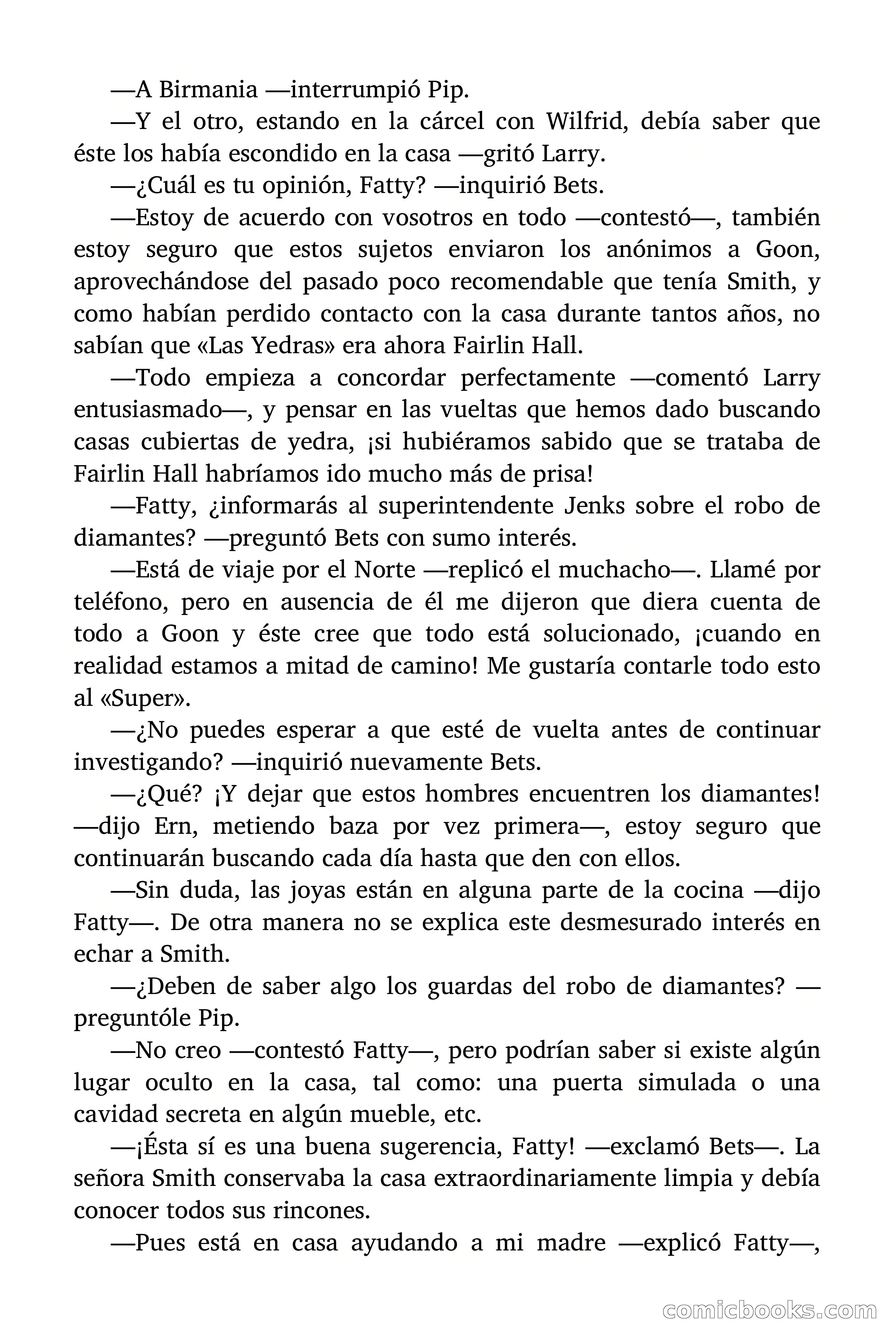 Misterio de los mensajes sorprendentes — page 140 of 175