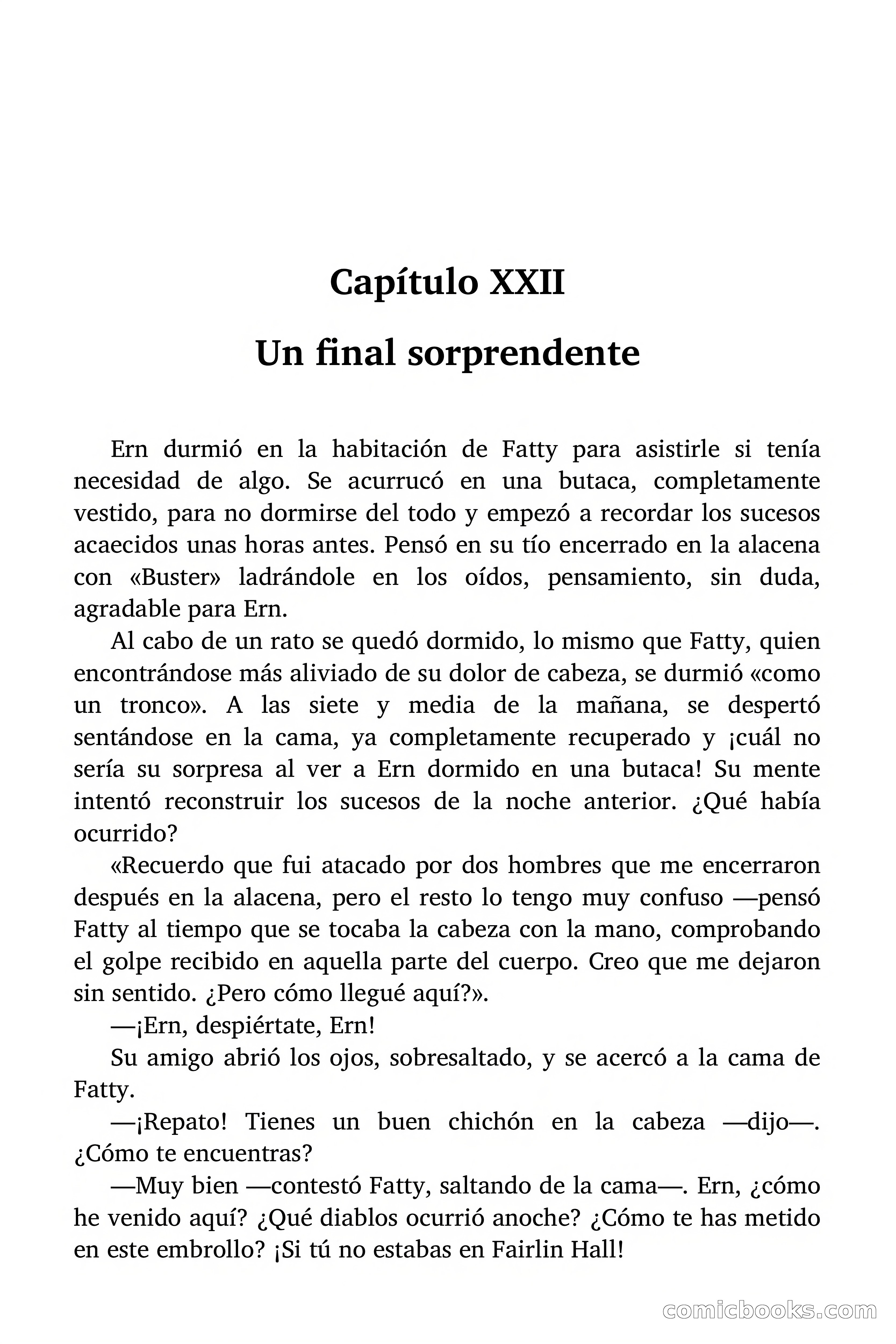 Misterio de los mensajes sorprendentes — page 165 of 175