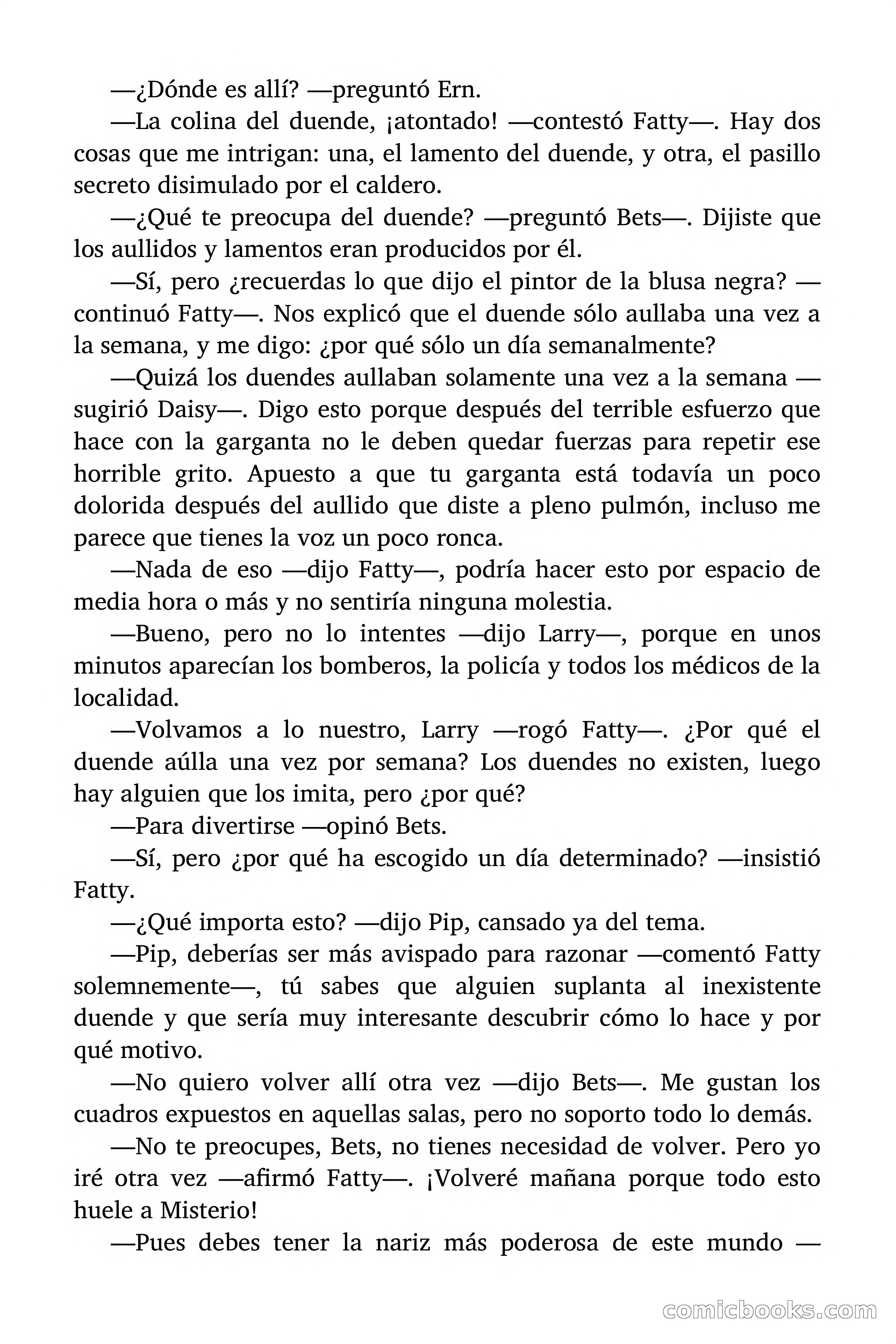 Misterio del Torreón del Duende — page 70 of 141