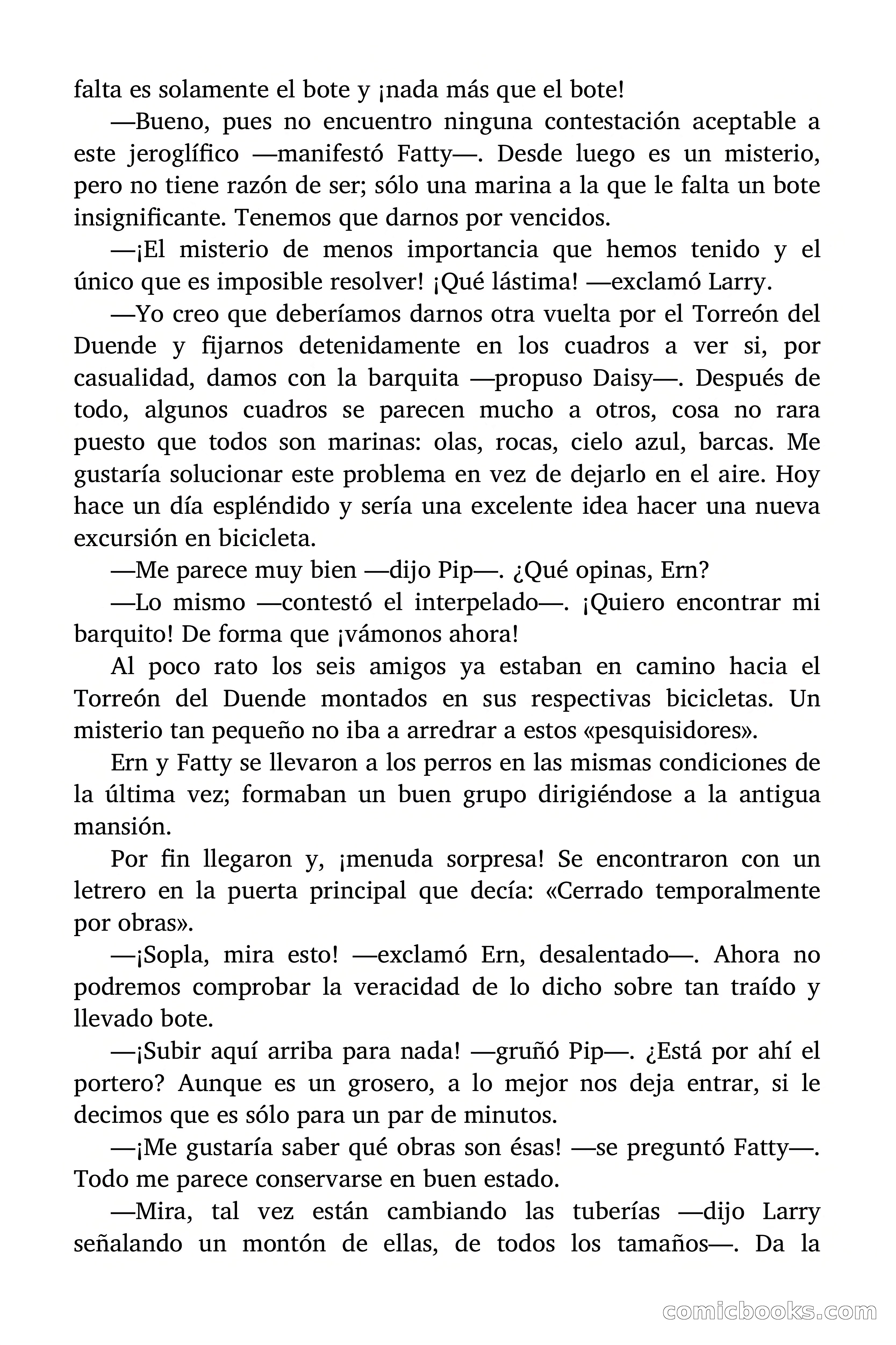 Misterio del Torreón del Duende — page 92 of 141