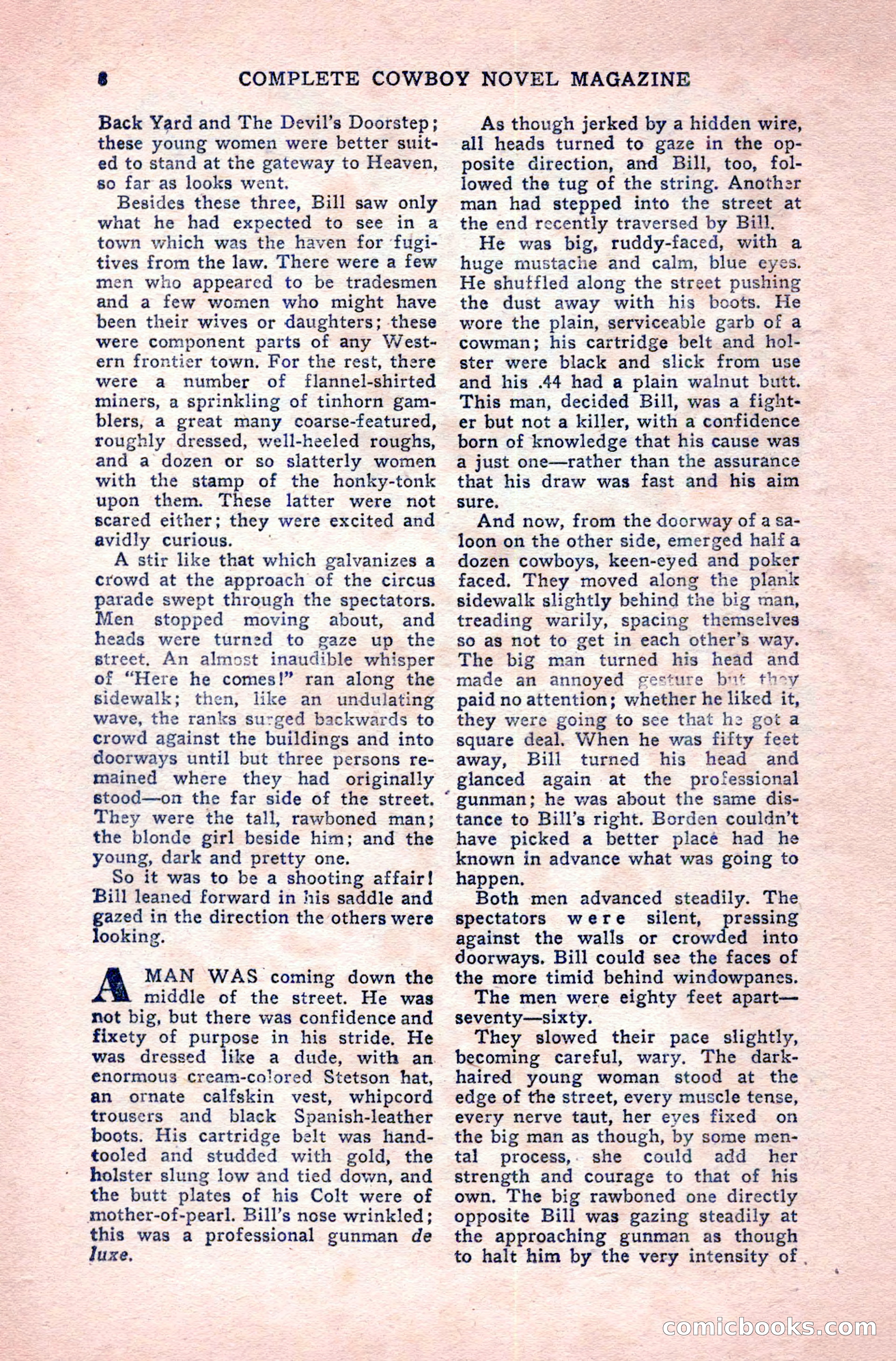 Complete Cowboy Novel Magazine — page 8 of 100