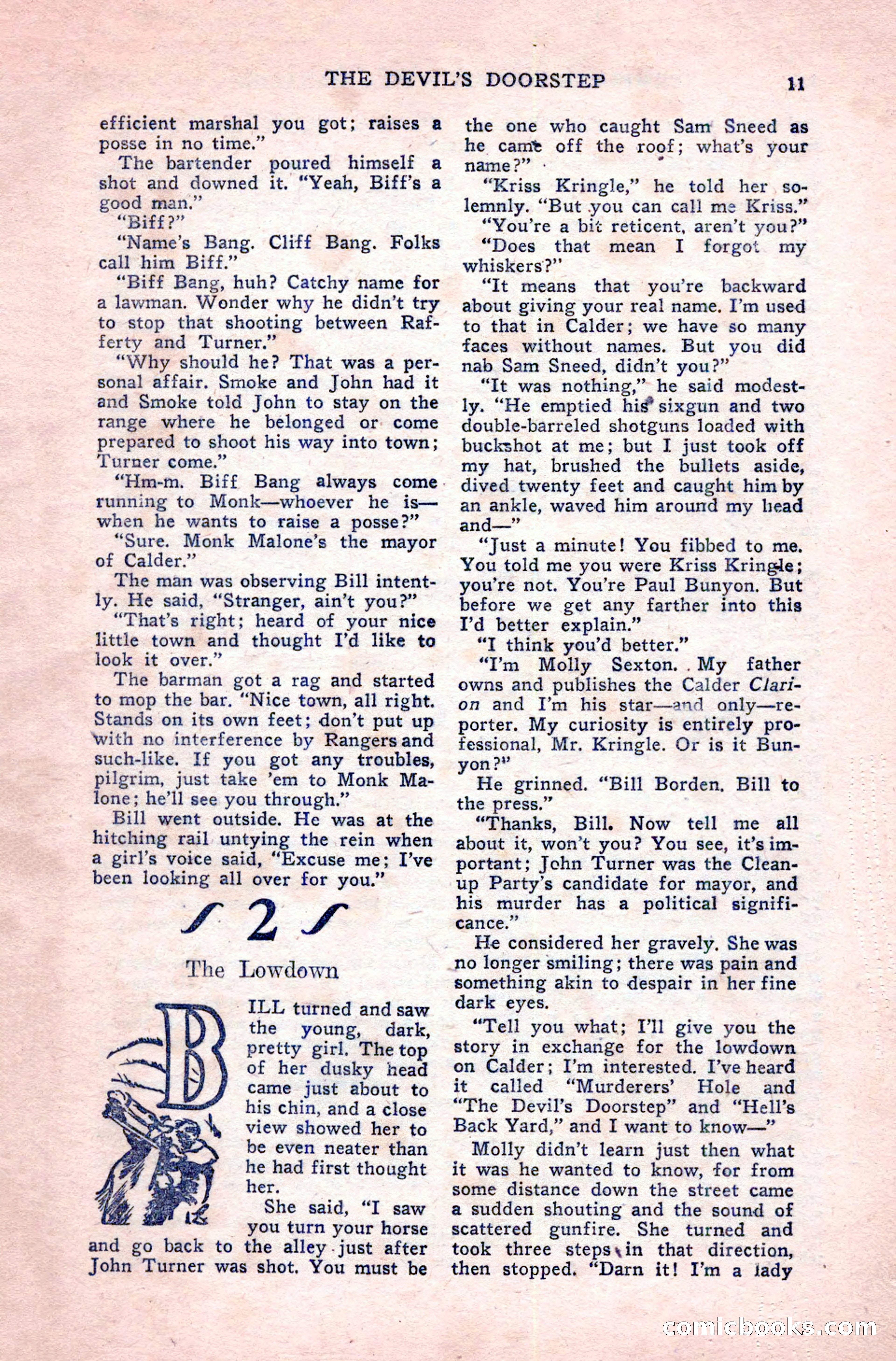 Complete Cowboy Novel Magazine — page 11 of 100