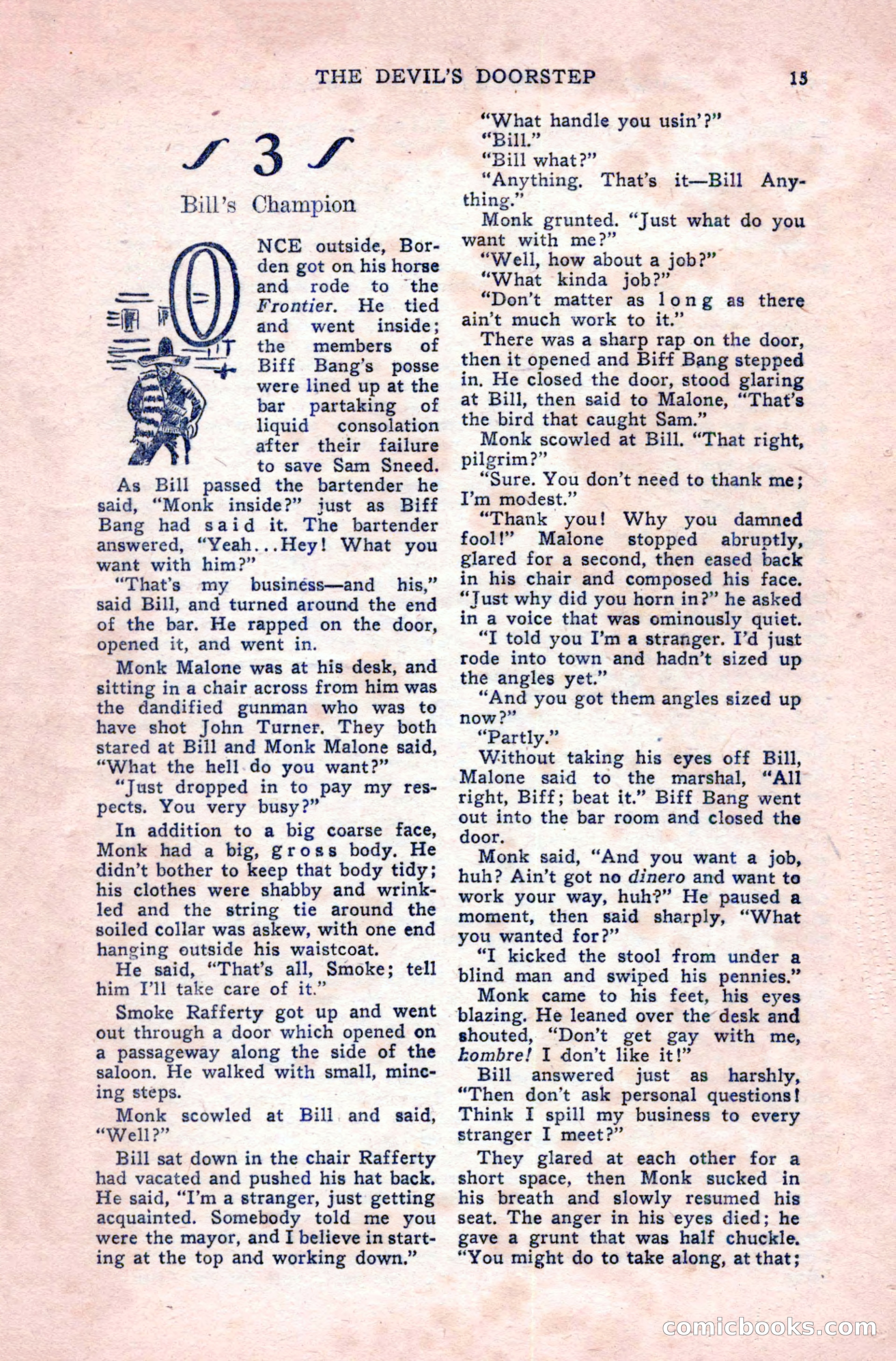 Complete Cowboy Novel Magazine — page 15 of 100
