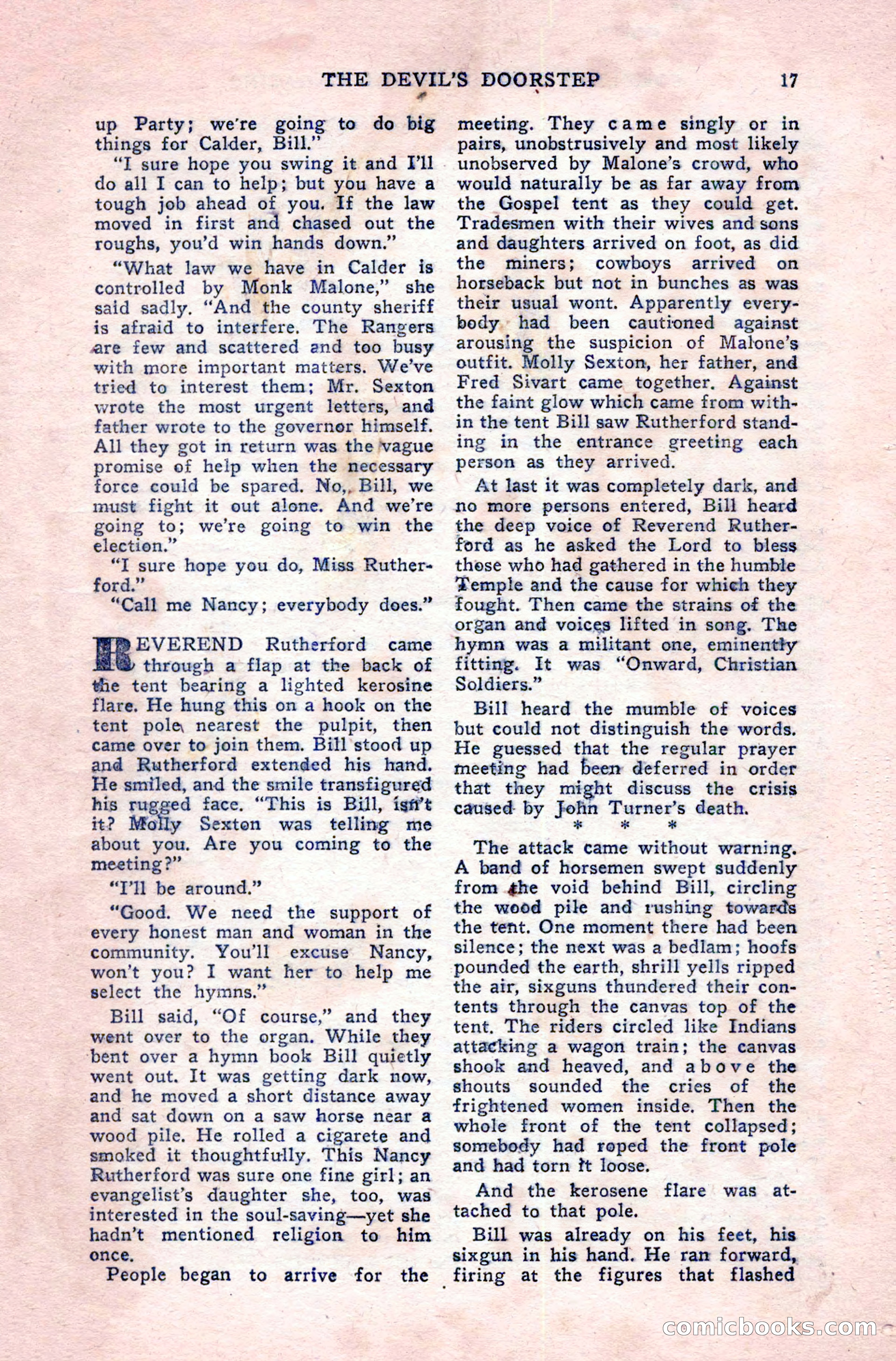 Complete Cowboy Novel Magazine — page 17 of 100