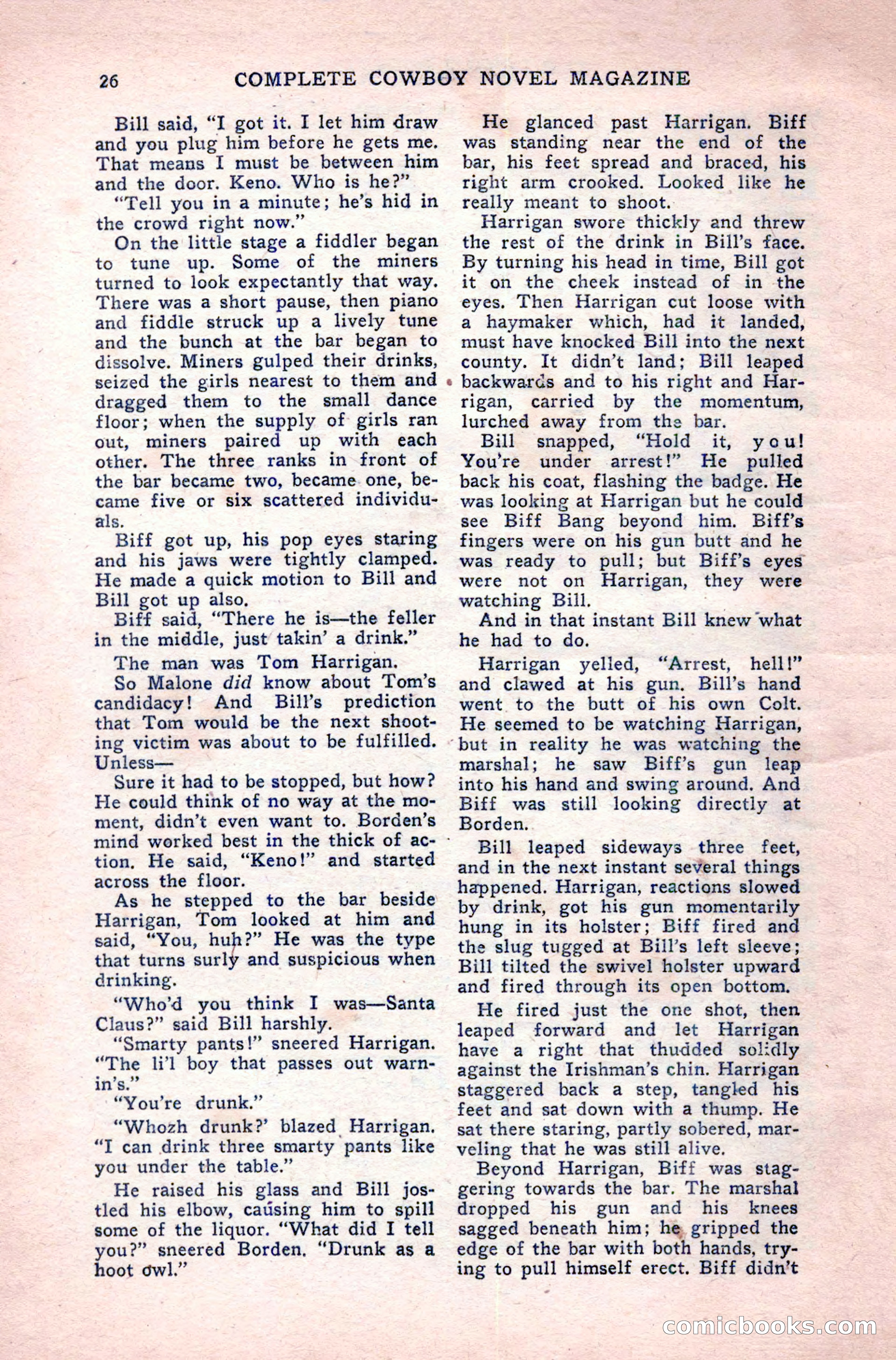 Complete Cowboy Novel Magazine — page 26 of 100