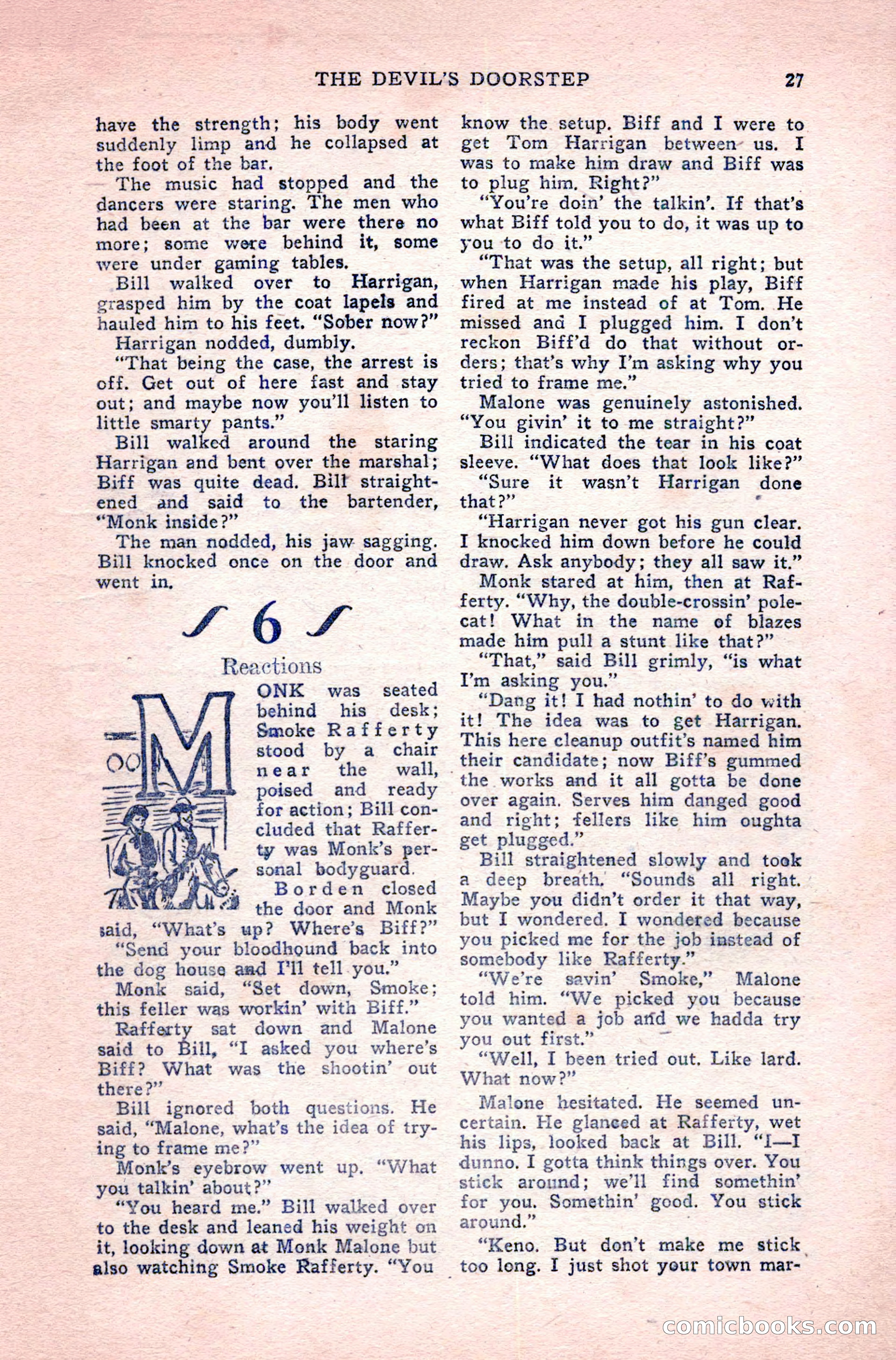 Complete Cowboy Novel Magazine — page 27 of 100