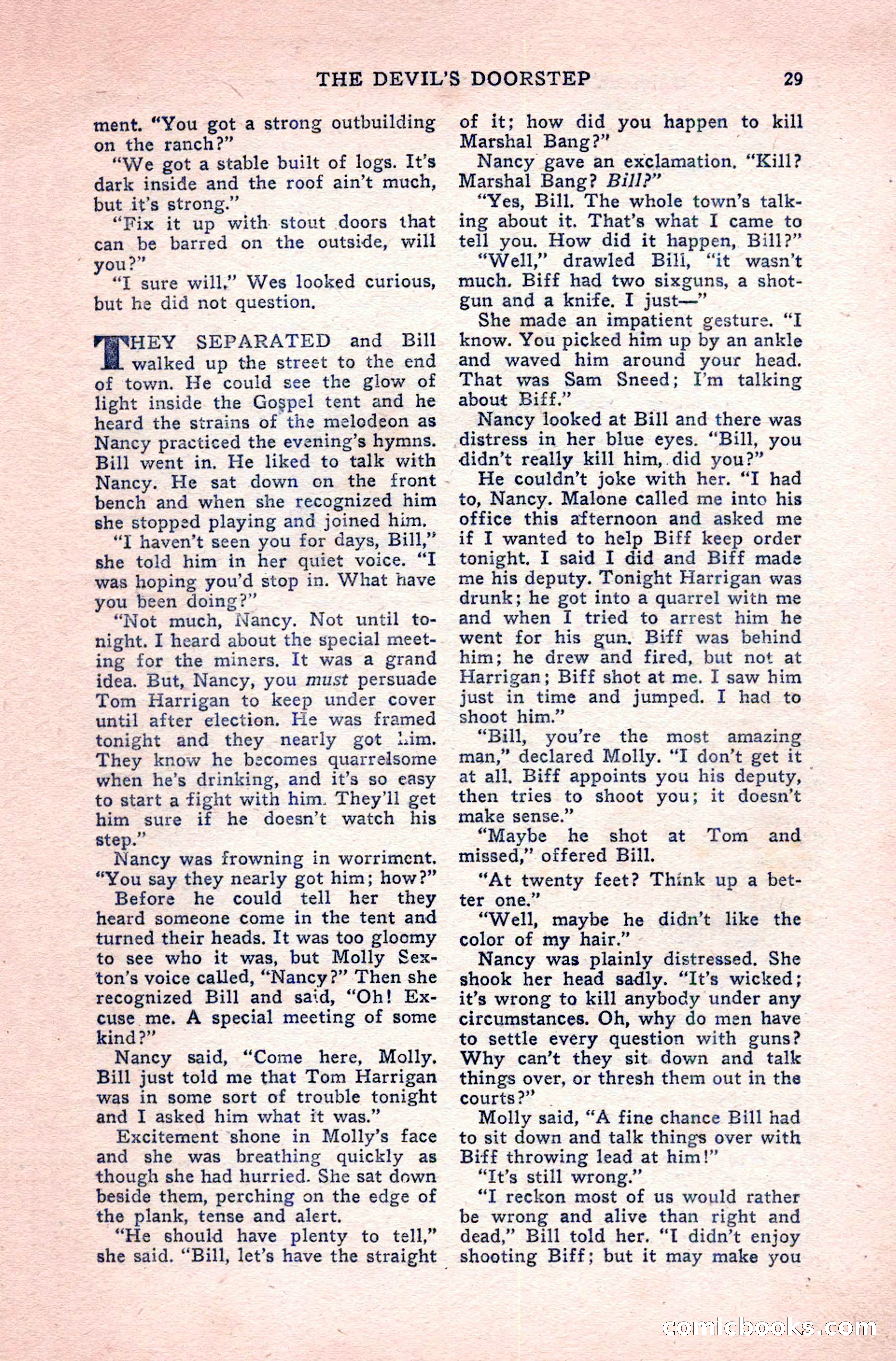 Complete Cowboy Novel Magazine — page 29 of 100