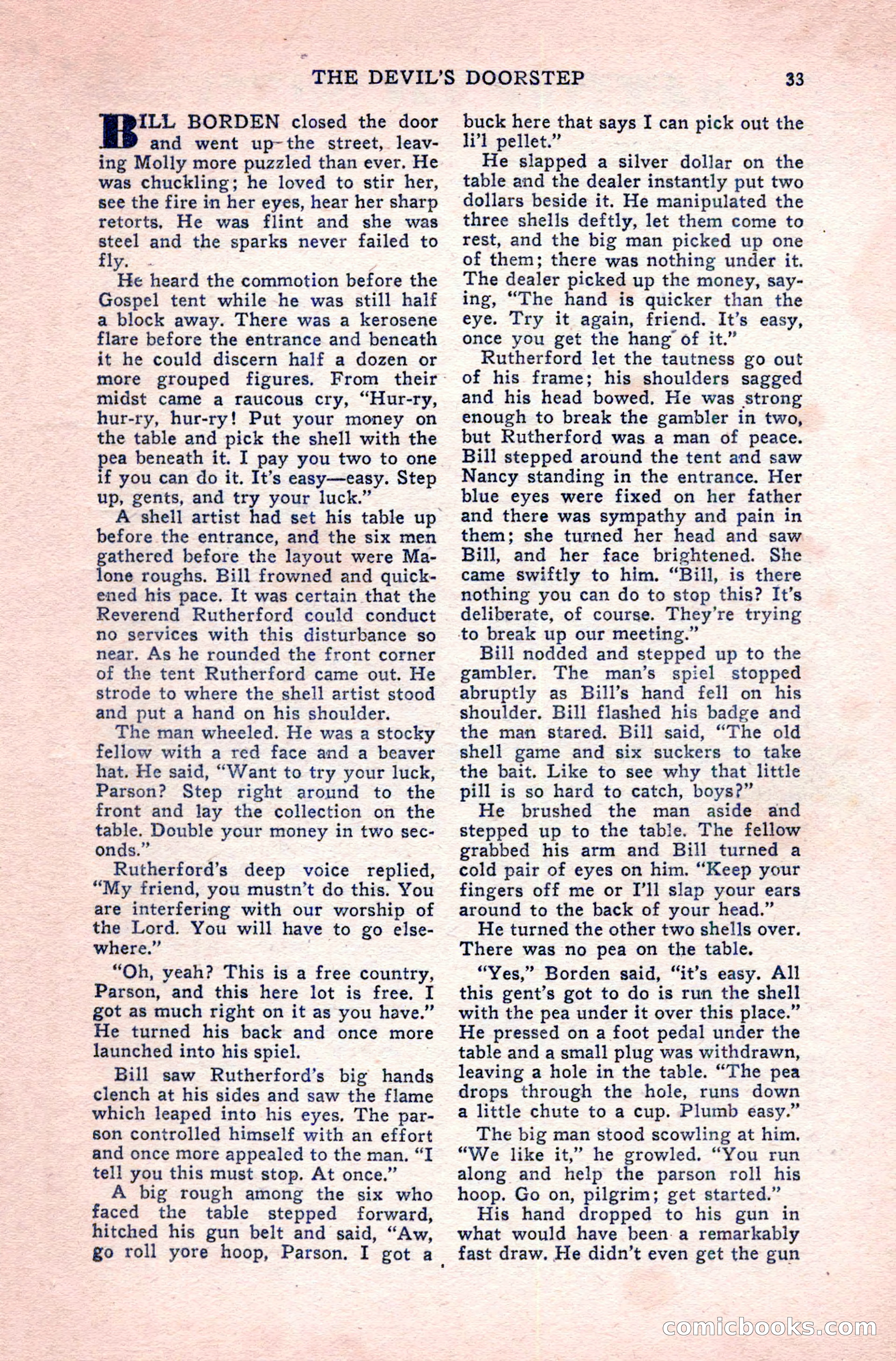 Complete Cowboy Novel Magazine — page 33 of 100