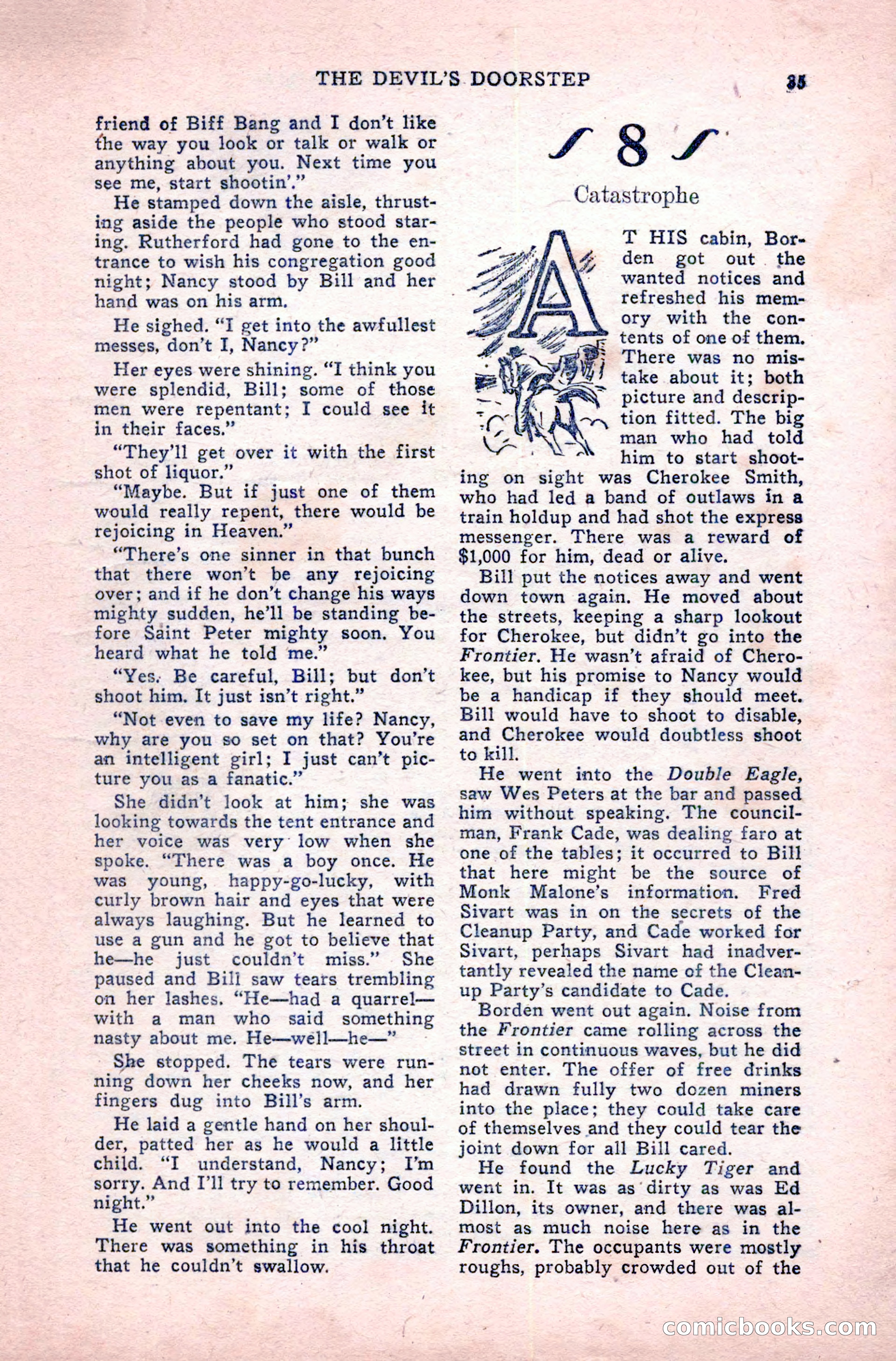 Complete Cowboy Novel Magazine — page 35 of 100