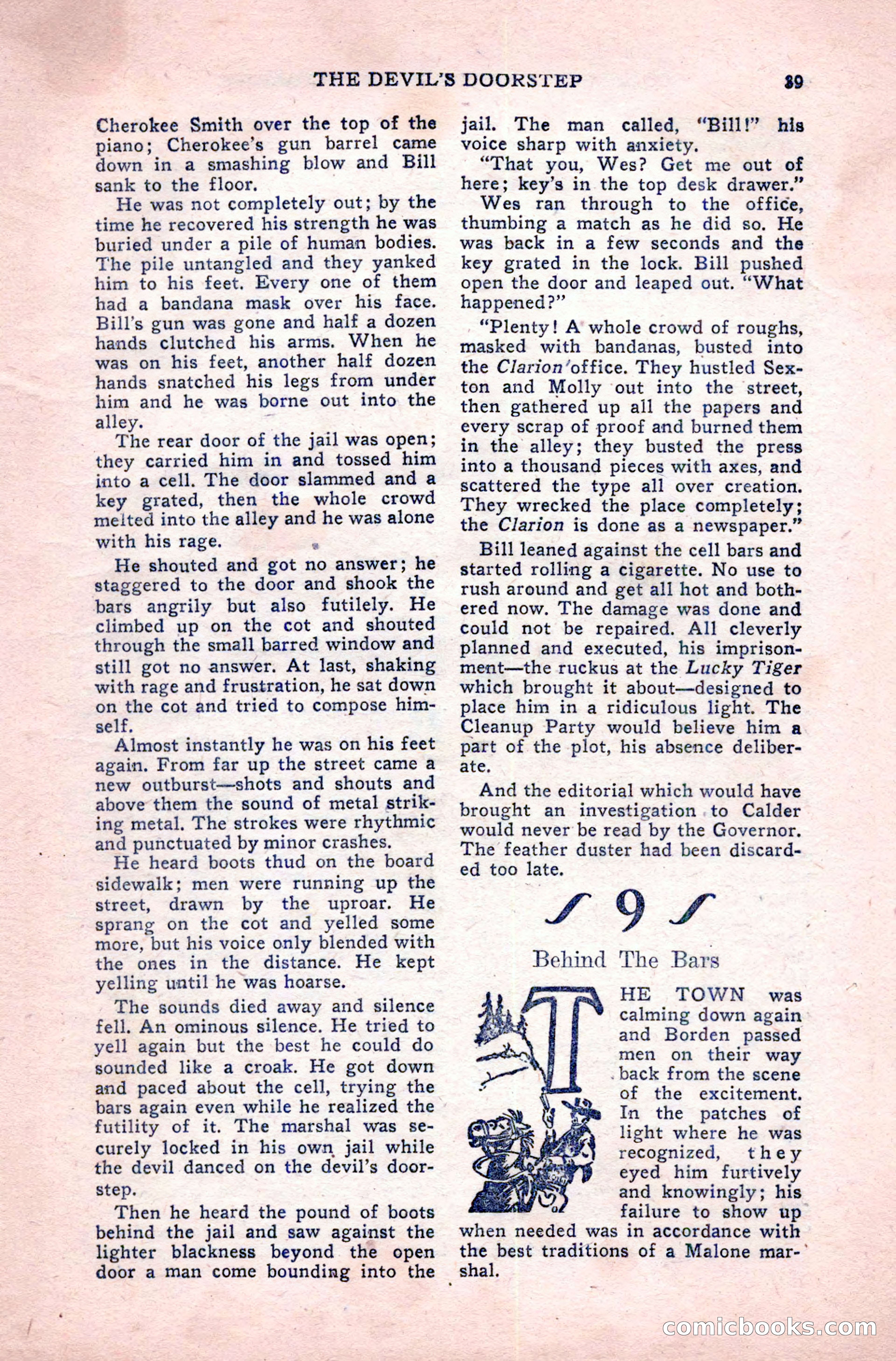 Complete Cowboy Novel Magazine — page 39 of 100