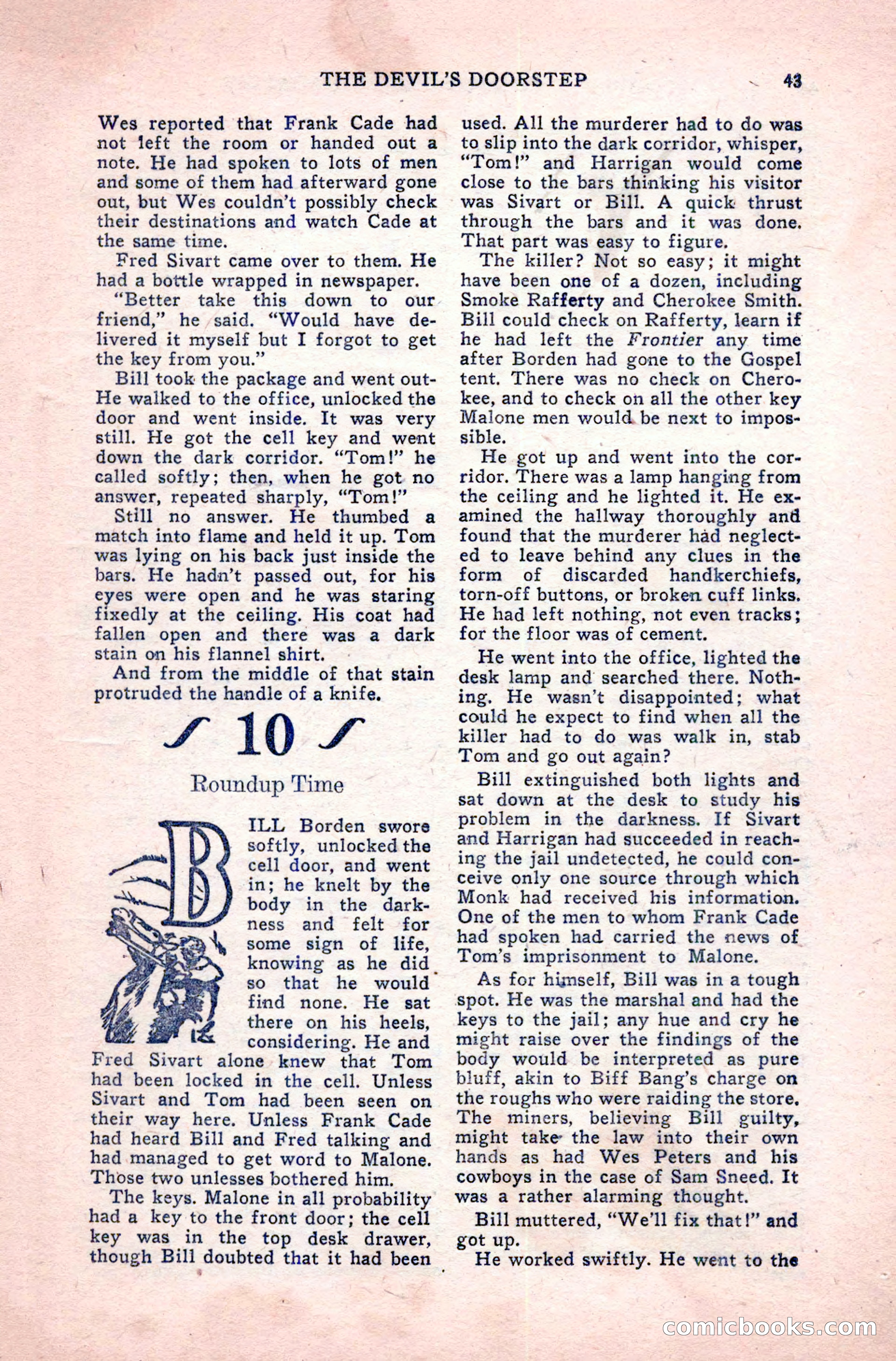 Complete Cowboy Novel Magazine — page 43 of 100