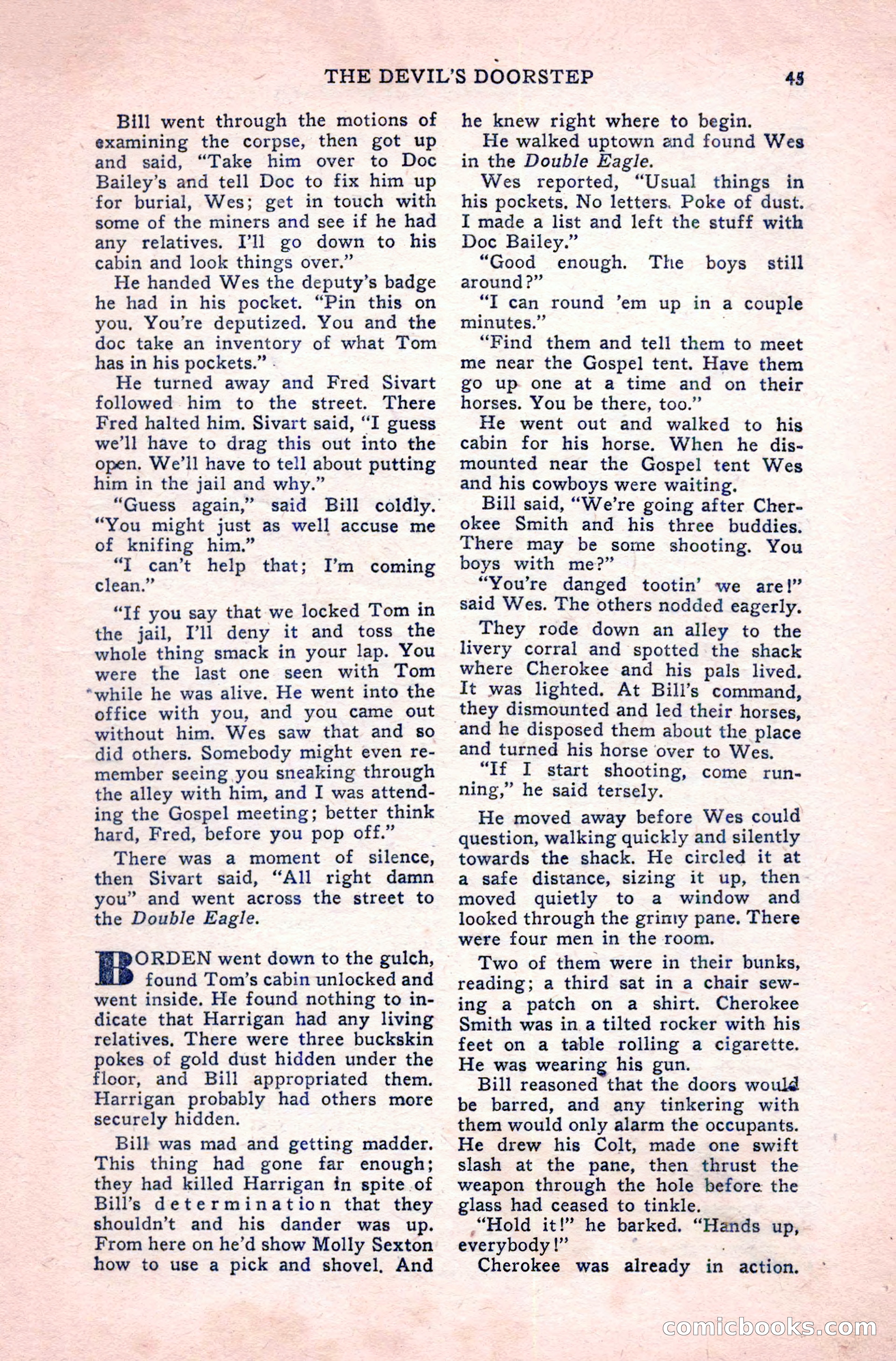 Complete Cowboy Novel Magazine — page 45 of 100