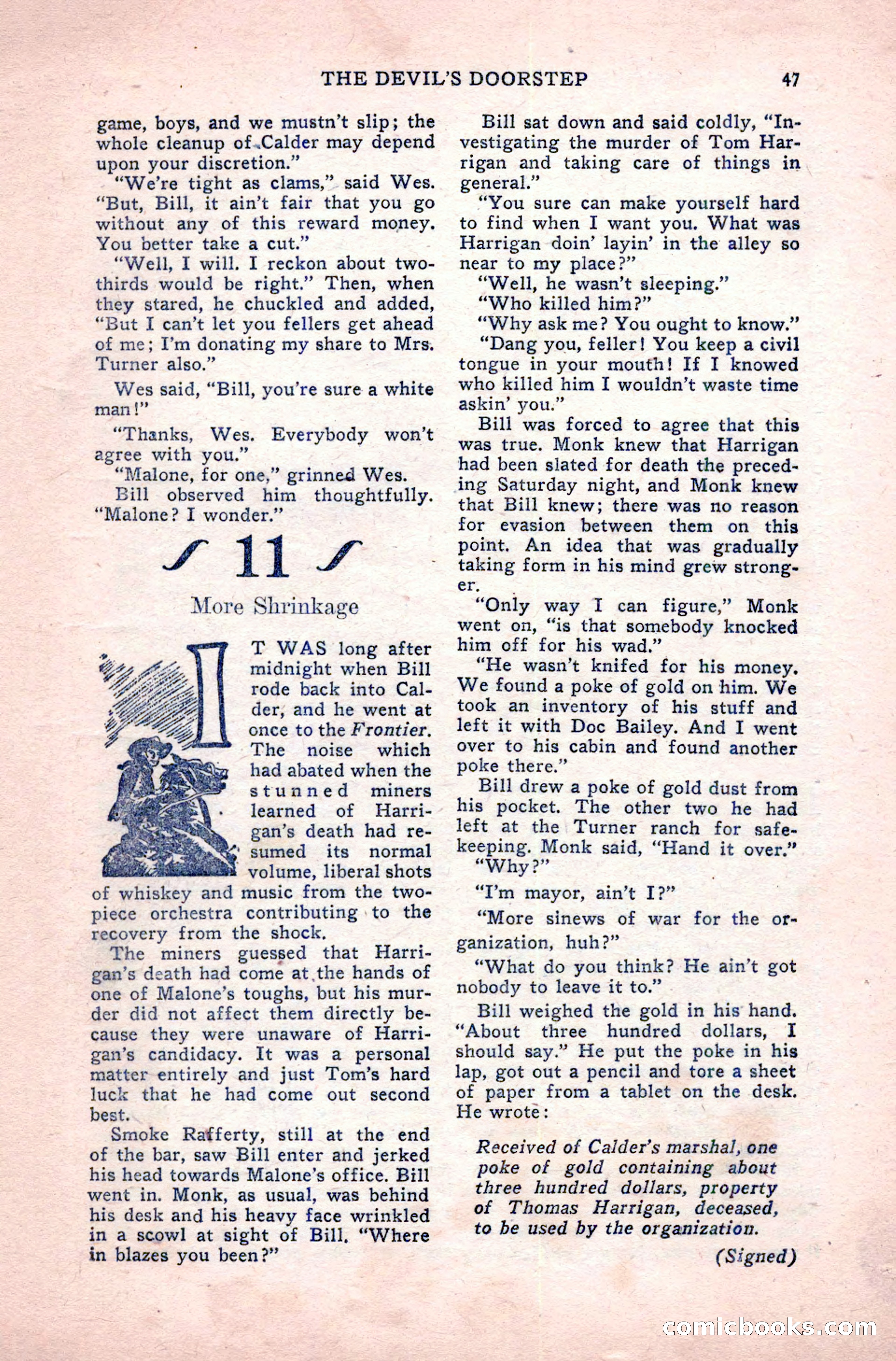 Complete Cowboy Novel Magazine — page 47 of 100