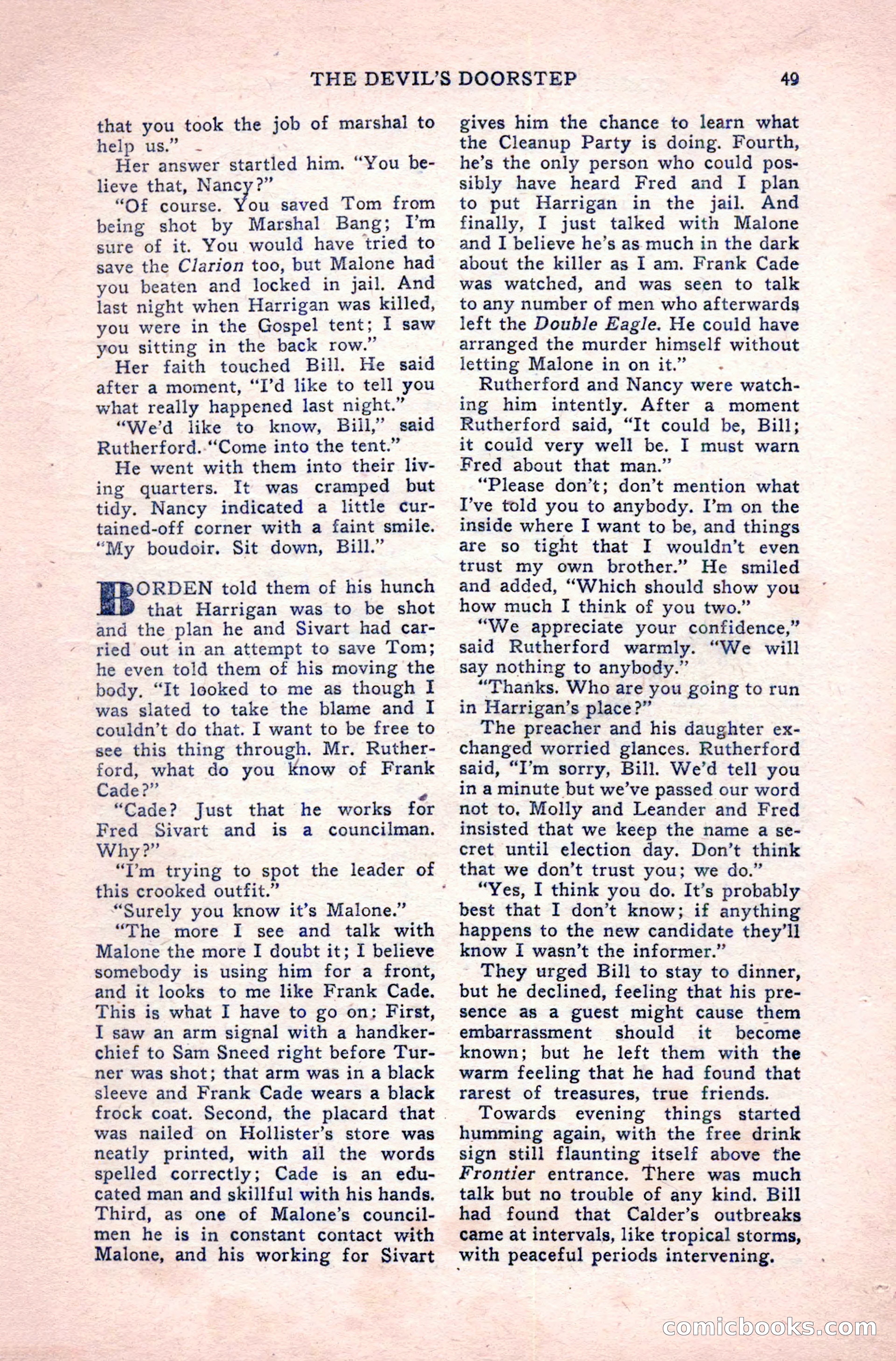 Complete Cowboy Novel Magazine — page 49 of 100