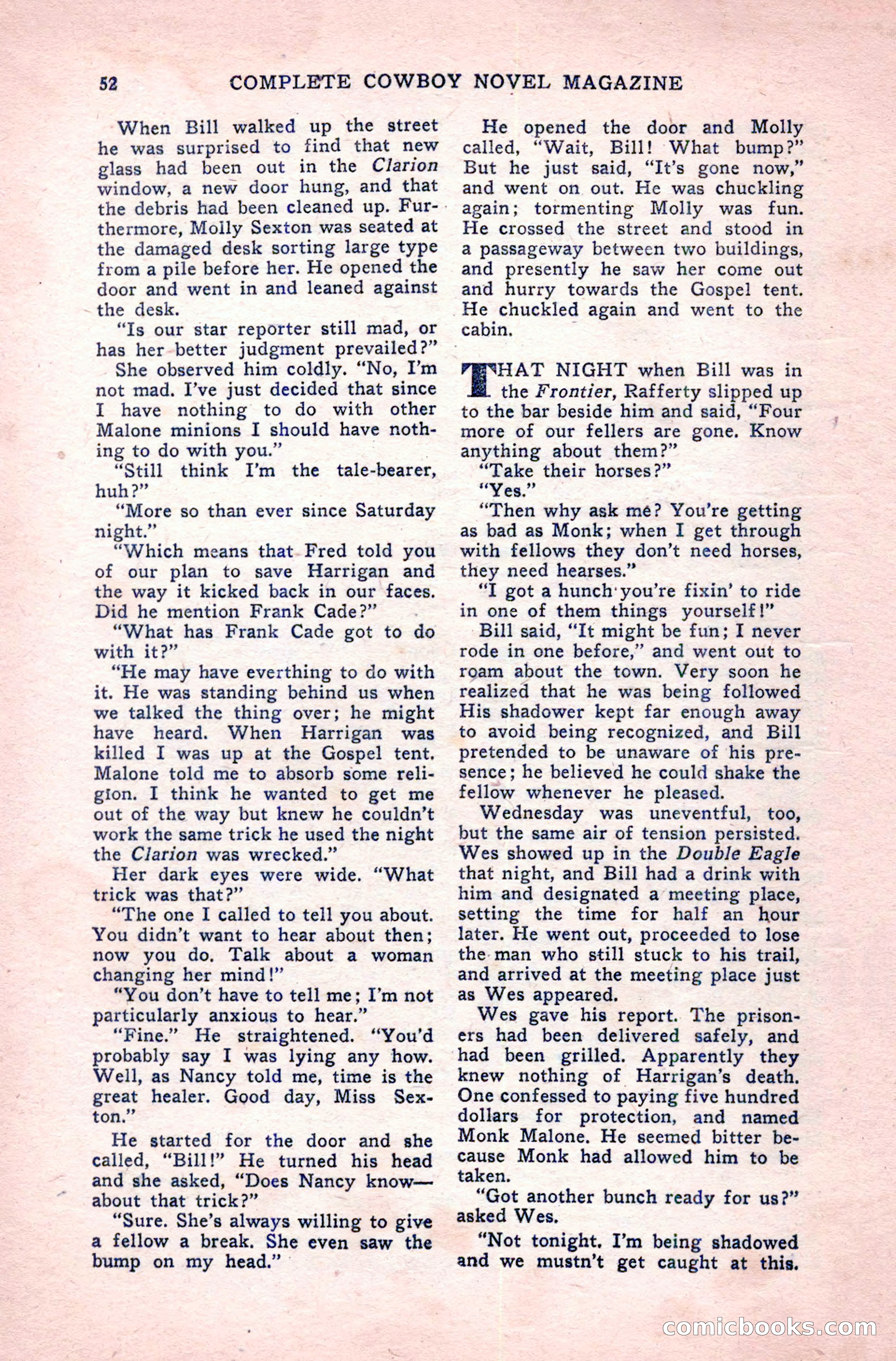 Complete Cowboy Novel Magazine — page 52 of 100