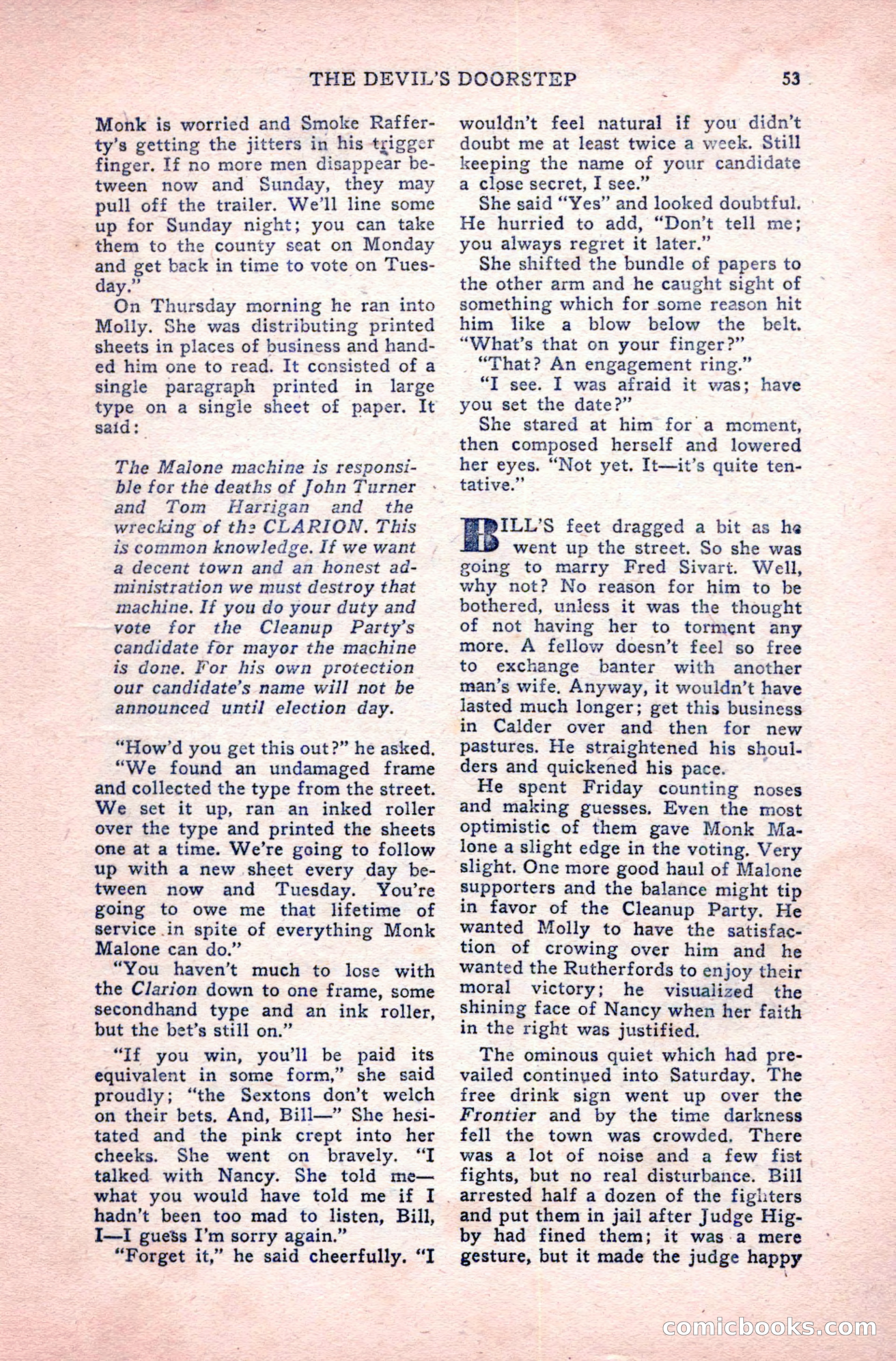Complete Cowboy Novel Magazine — page 53 of 100