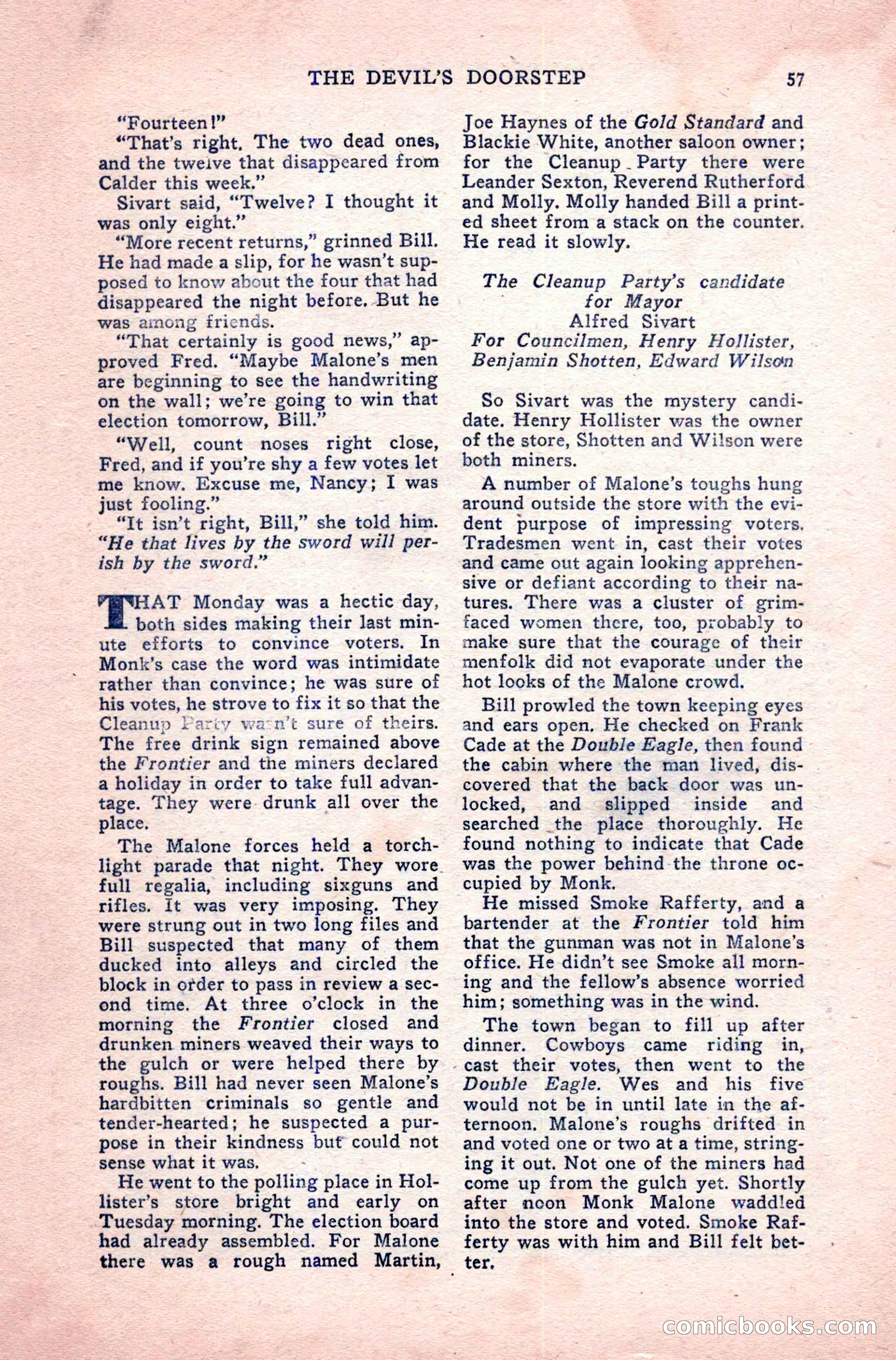 Complete Cowboy Novel Magazine — page 57 of 100
