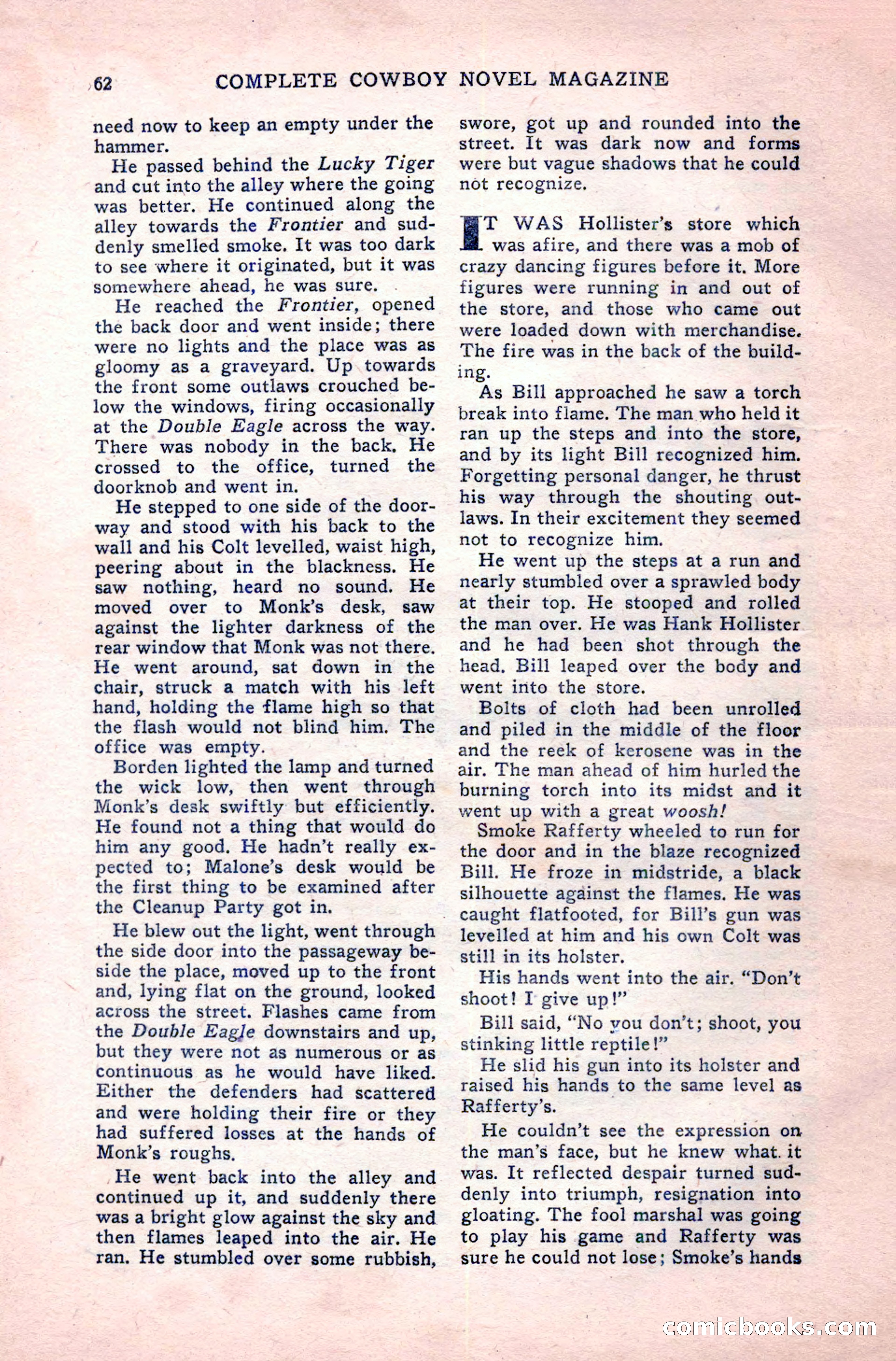 Complete Cowboy Novel Magazine — page 62 of 100