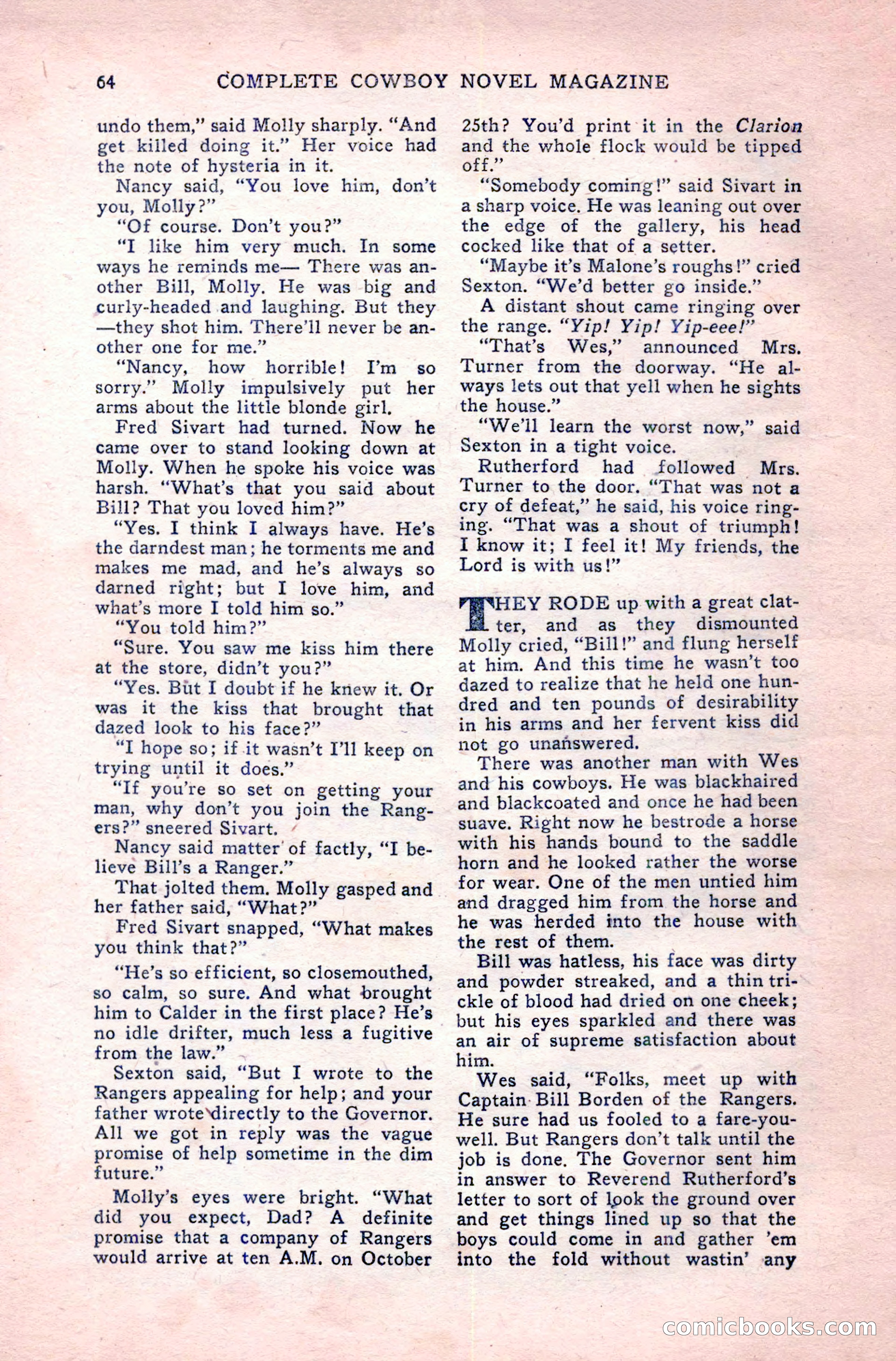 Complete Cowboy Novel Magazine — page 64 of 100