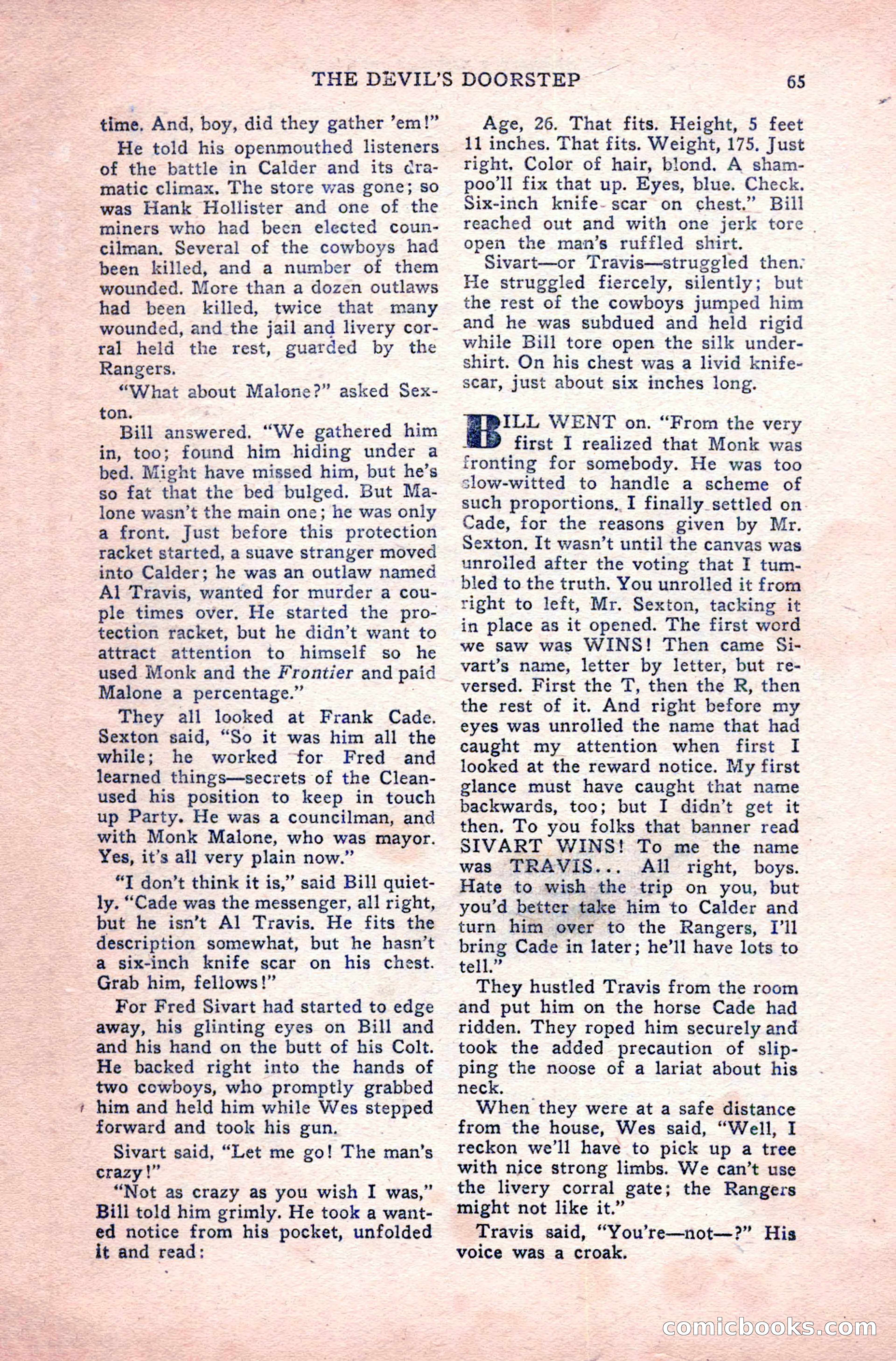 Complete Cowboy Novel Magazine — page 65 of 100