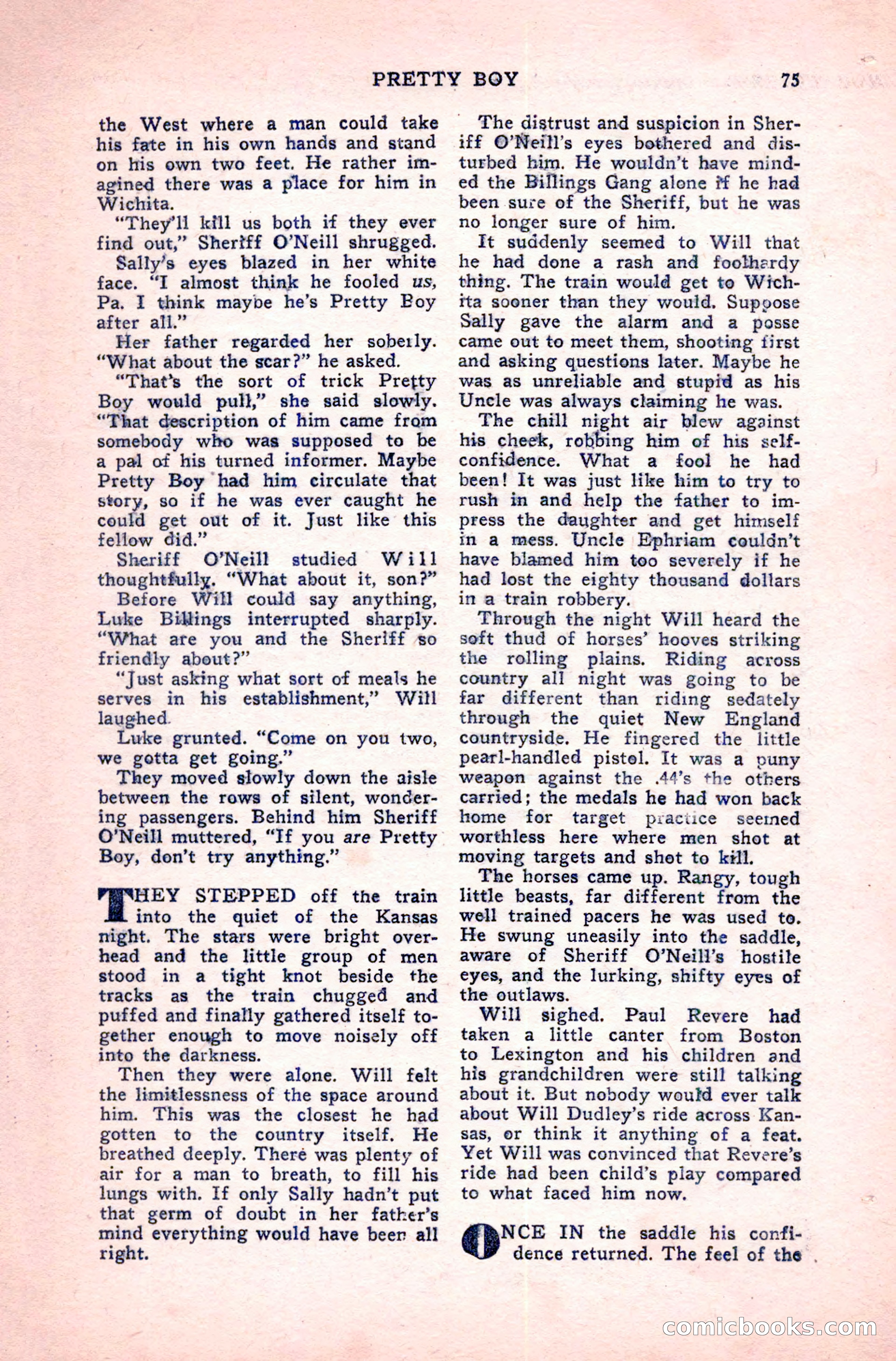 Complete Cowboy Novel Magazine — page 75 of 100