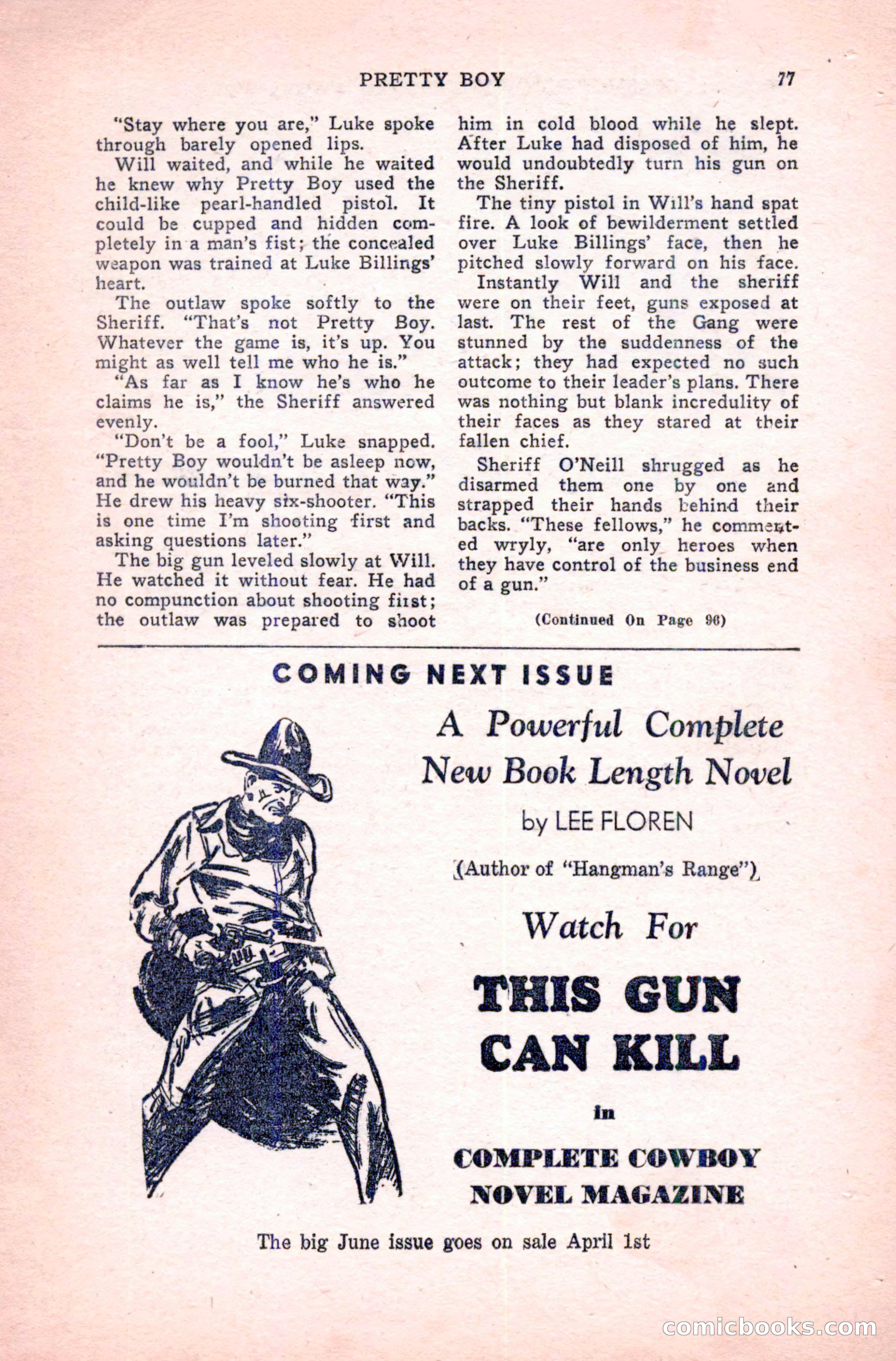 Complete Cowboy Novel Magazine — page 77 of 100