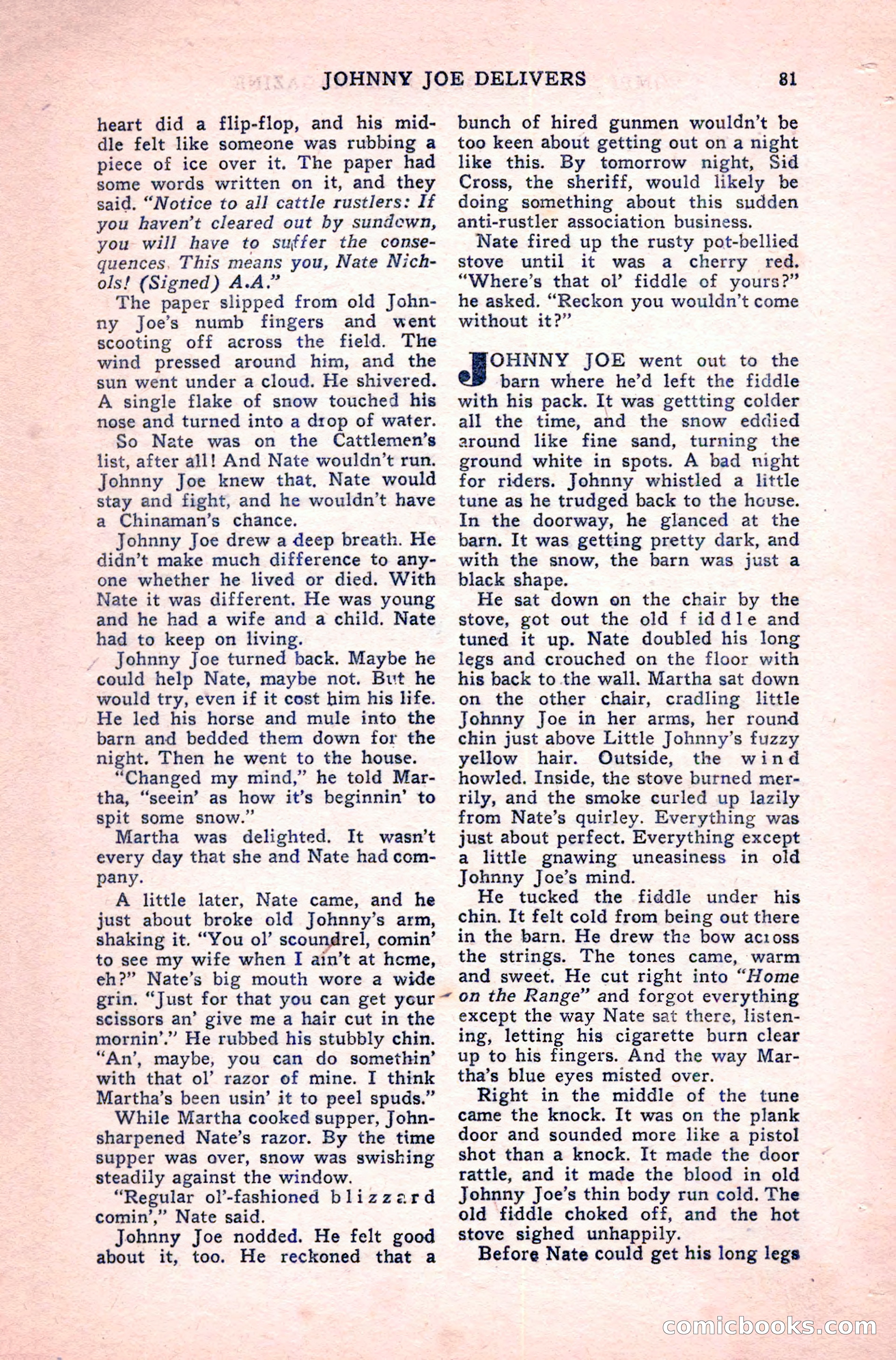 Complete Cowboy Novel Magazine — page 81 of 100