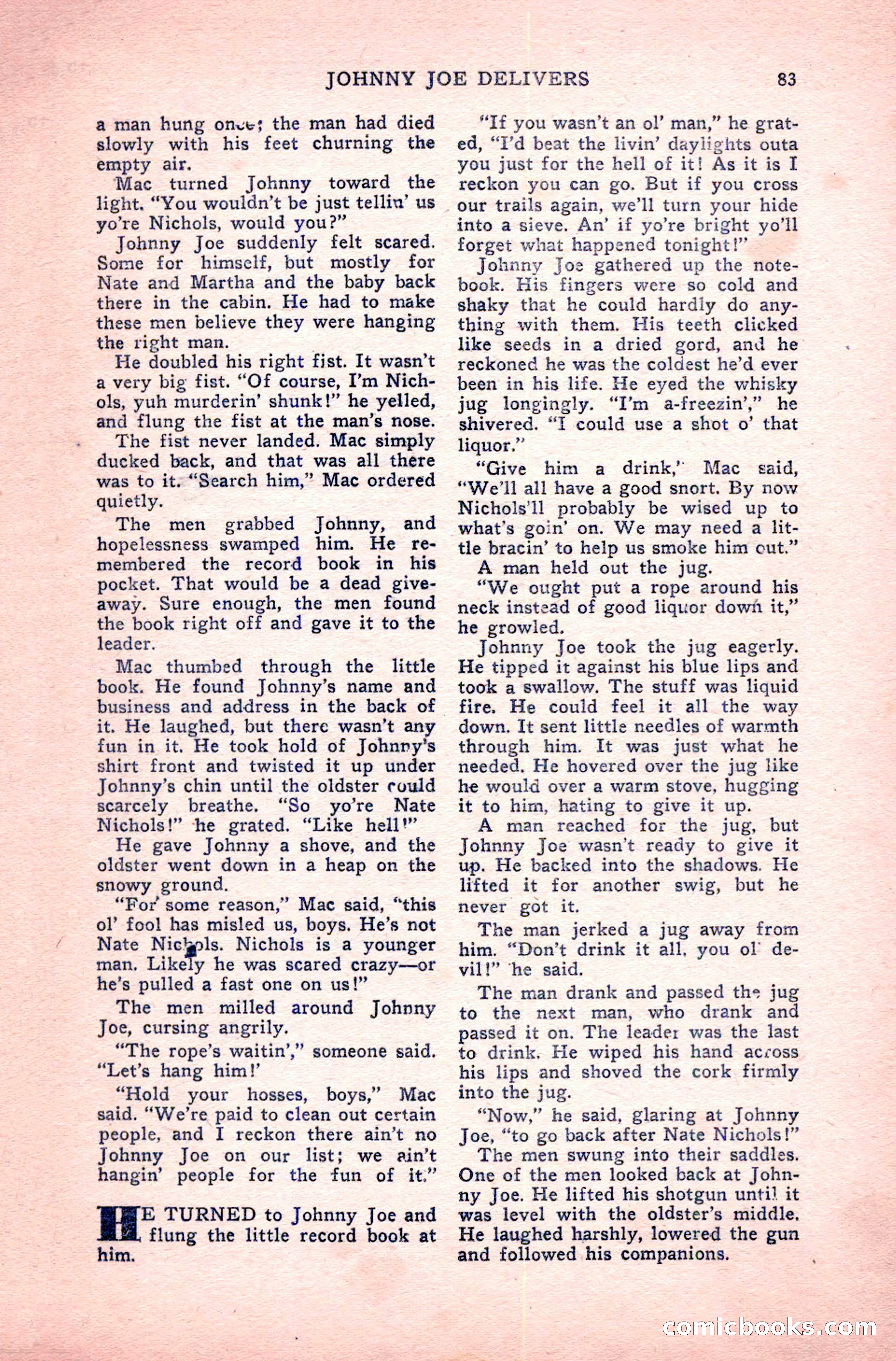 Complete Cowboy Novel Magazine — page 83 of 100