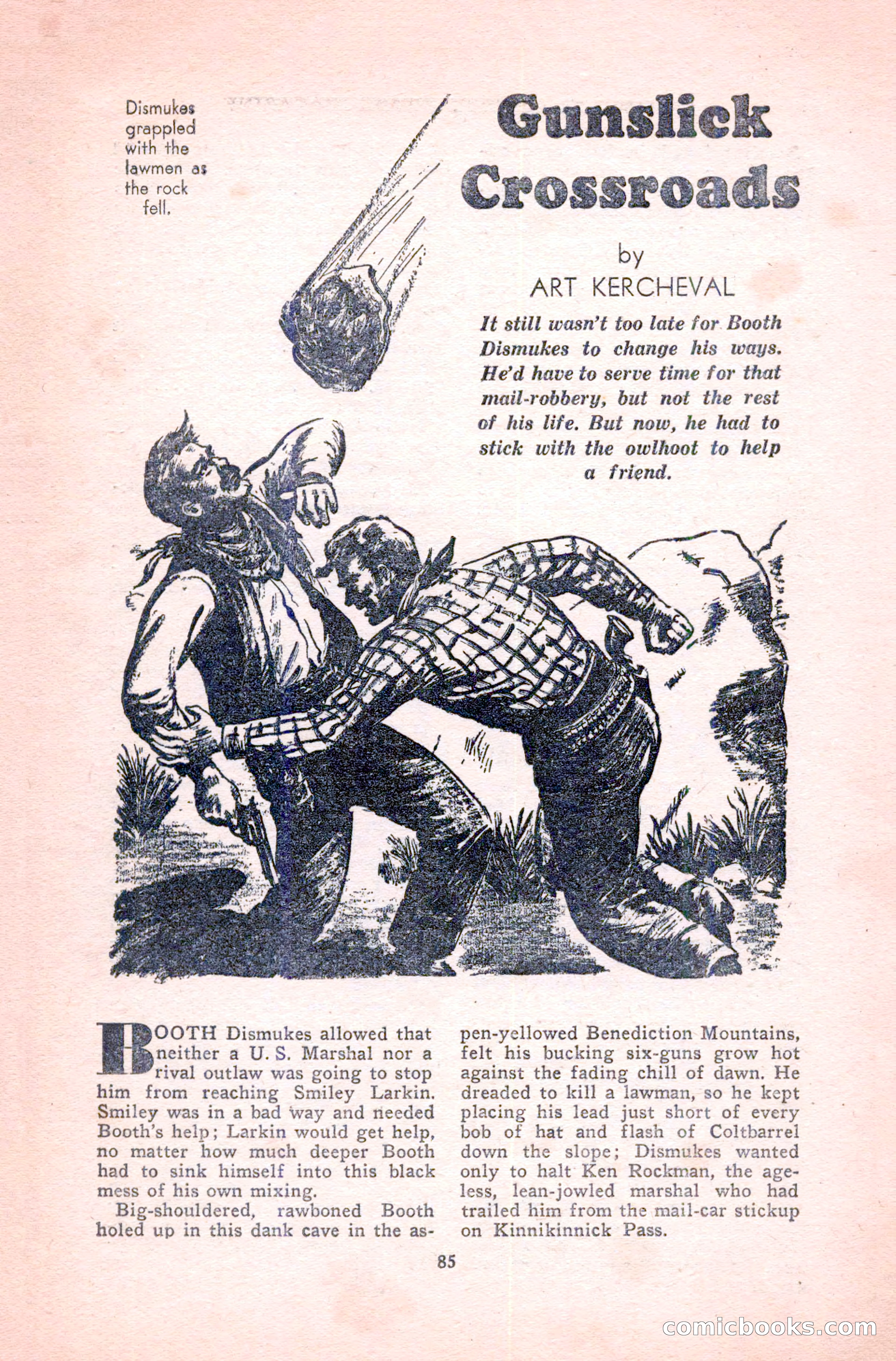 Complete Cowboy Novel Magazine — page 85 of 100