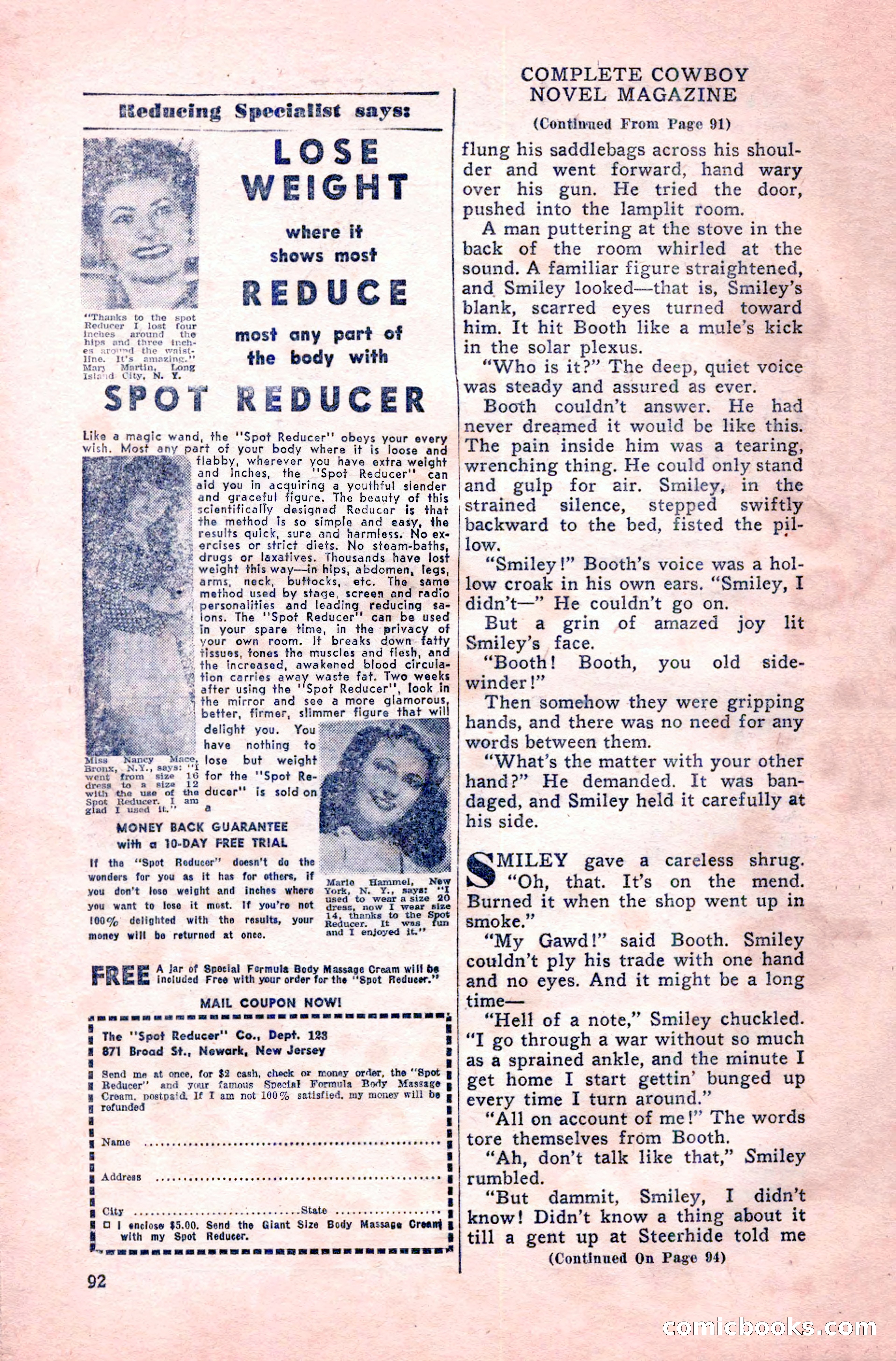 Complete Cowboy Novel Magazine — page 92 of 100