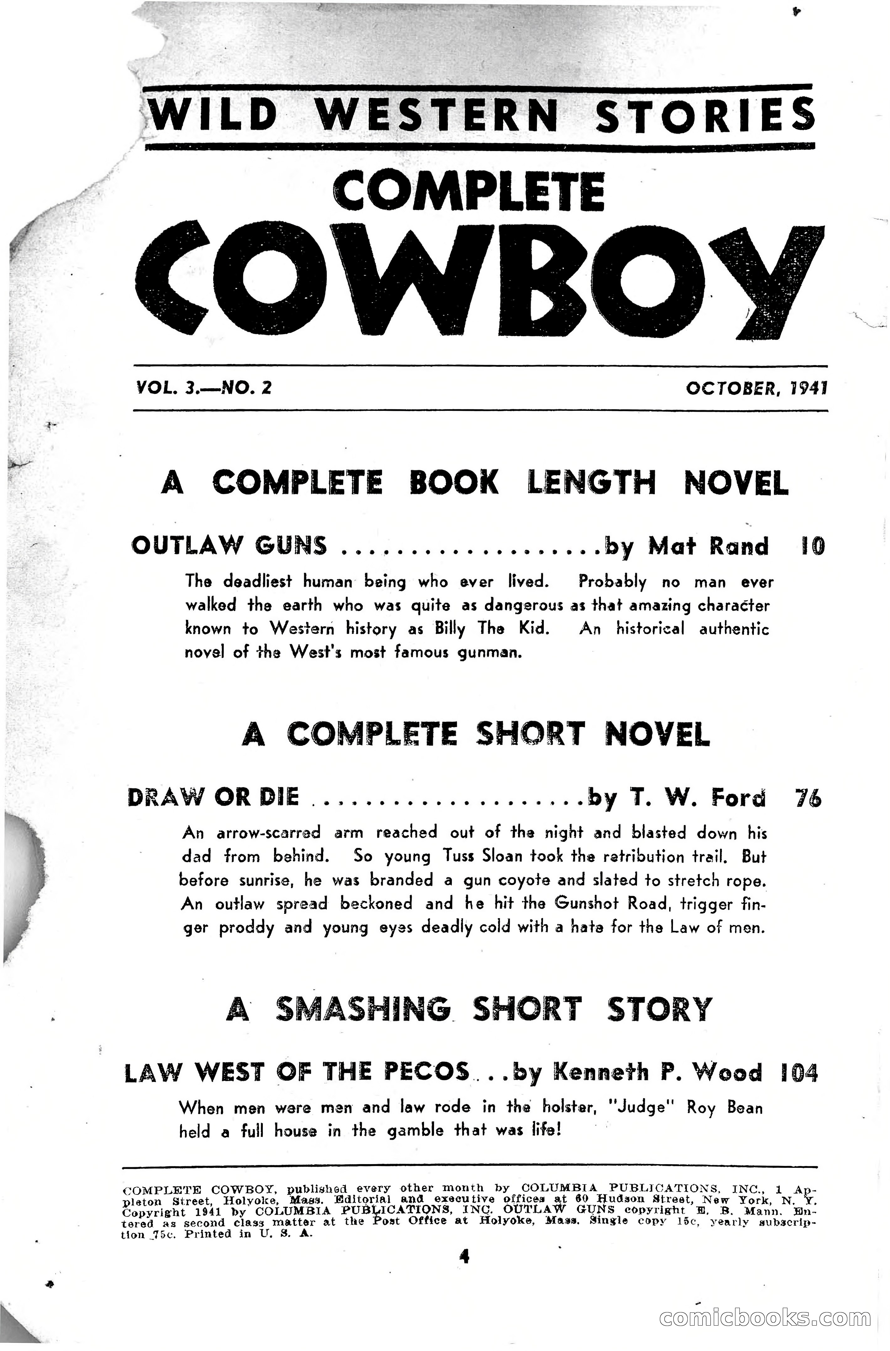Complete Cowboy, Vol. 3, No. 2 — page 3 of 115