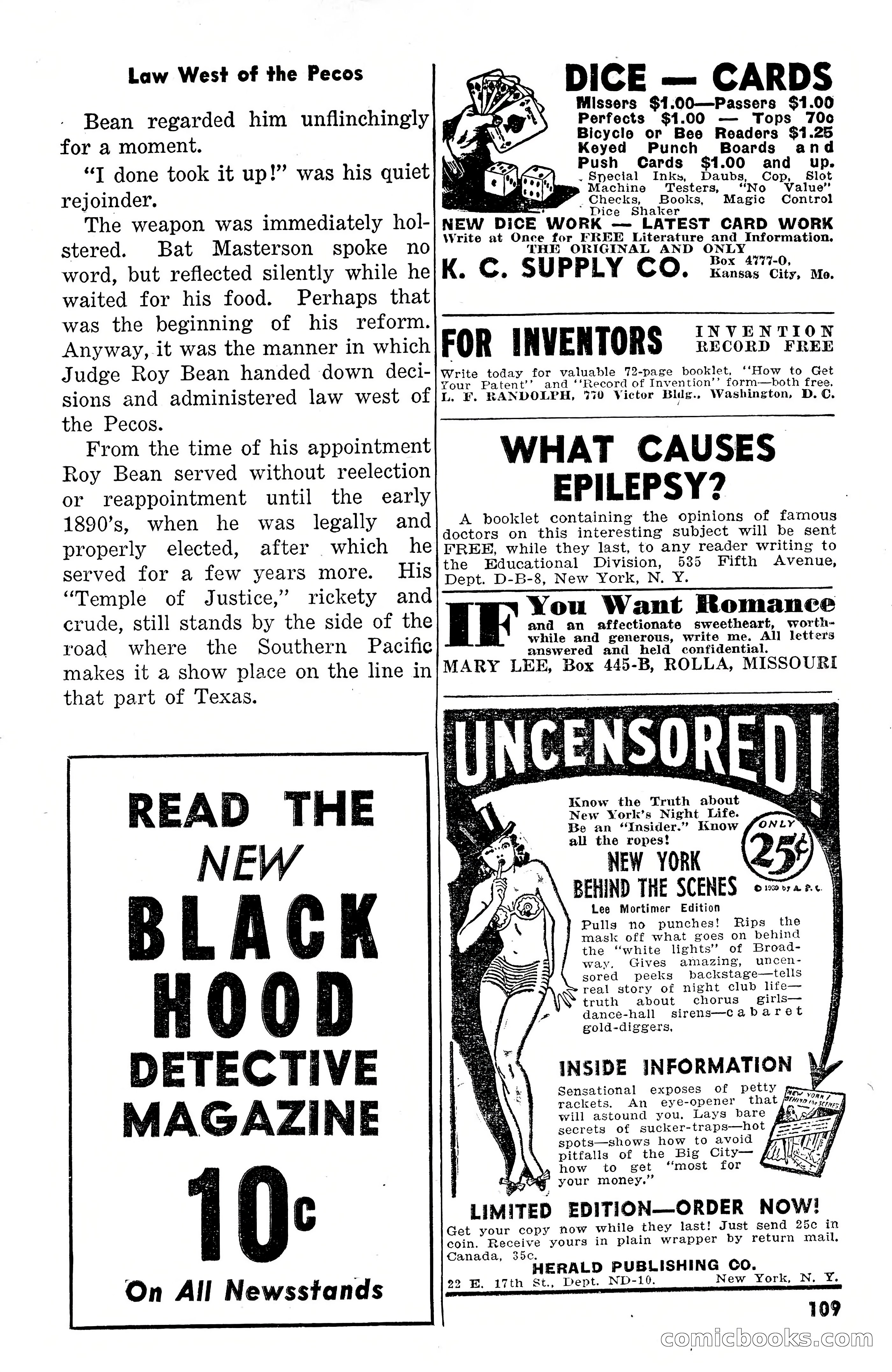 Complete Cowboy, Vol. 3, No. 2 — page 108 of 115