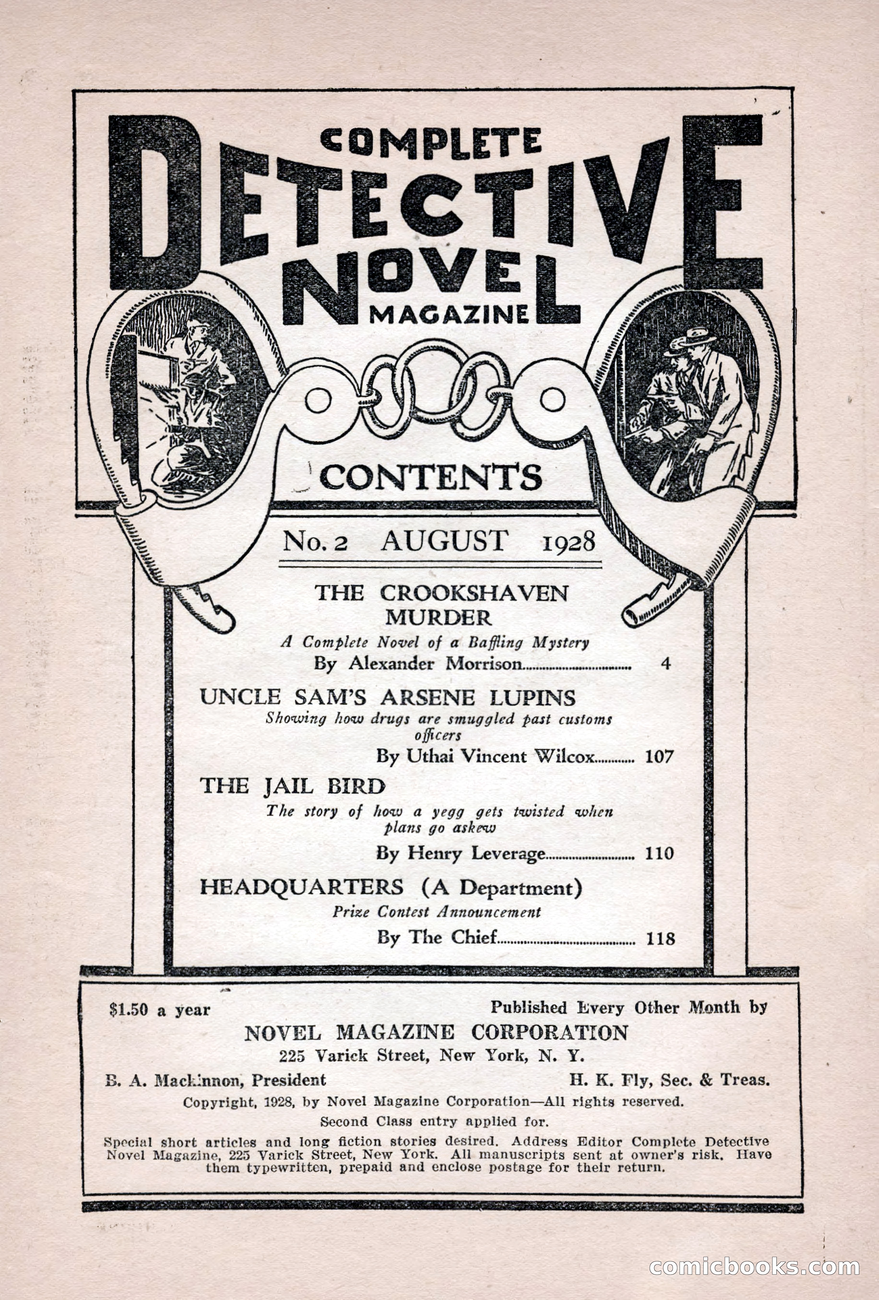 Complete Detective Novel Magazine — page 5 of 132