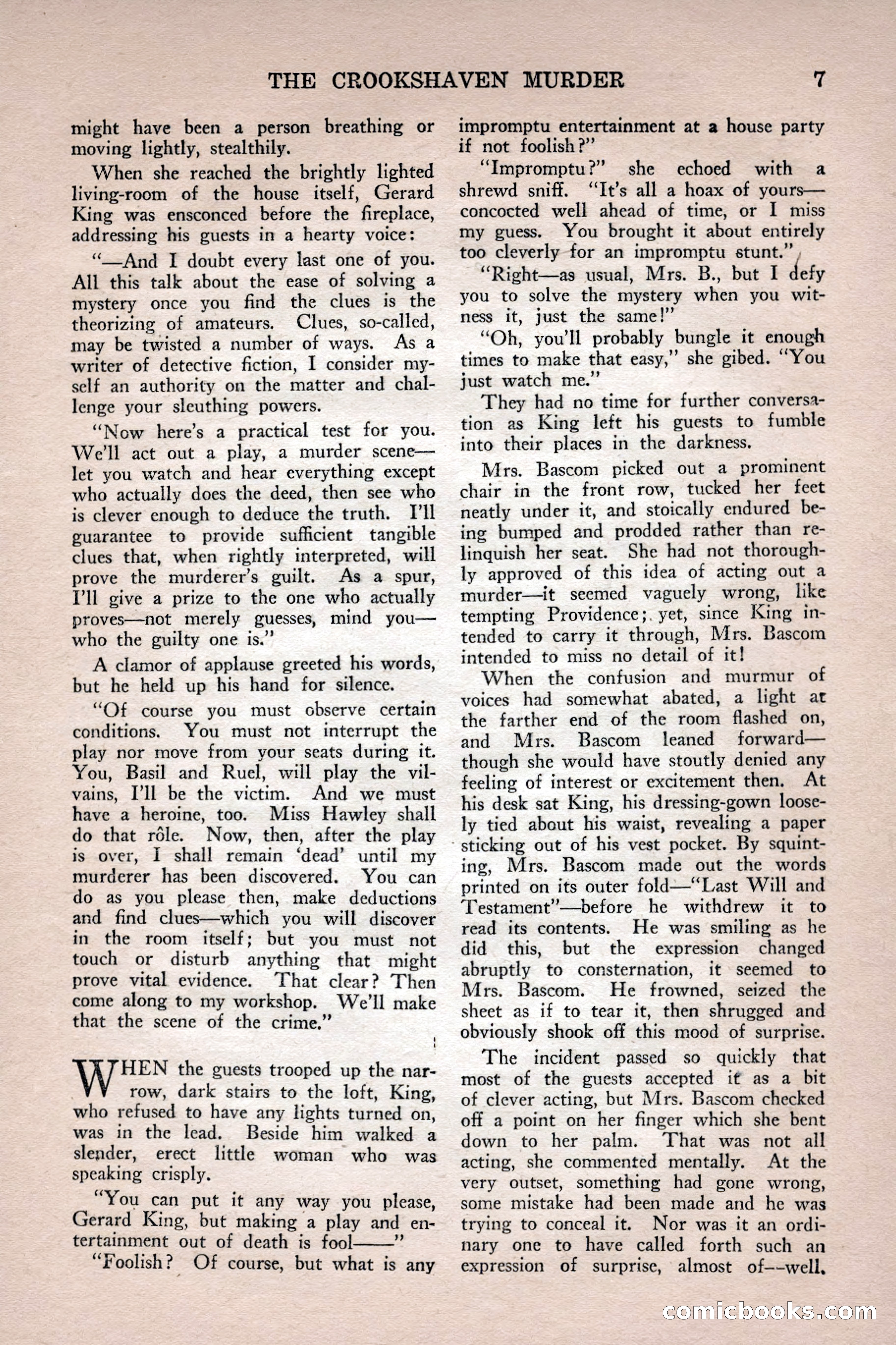 Complete Detective Novel Magazine — page 9 of 132