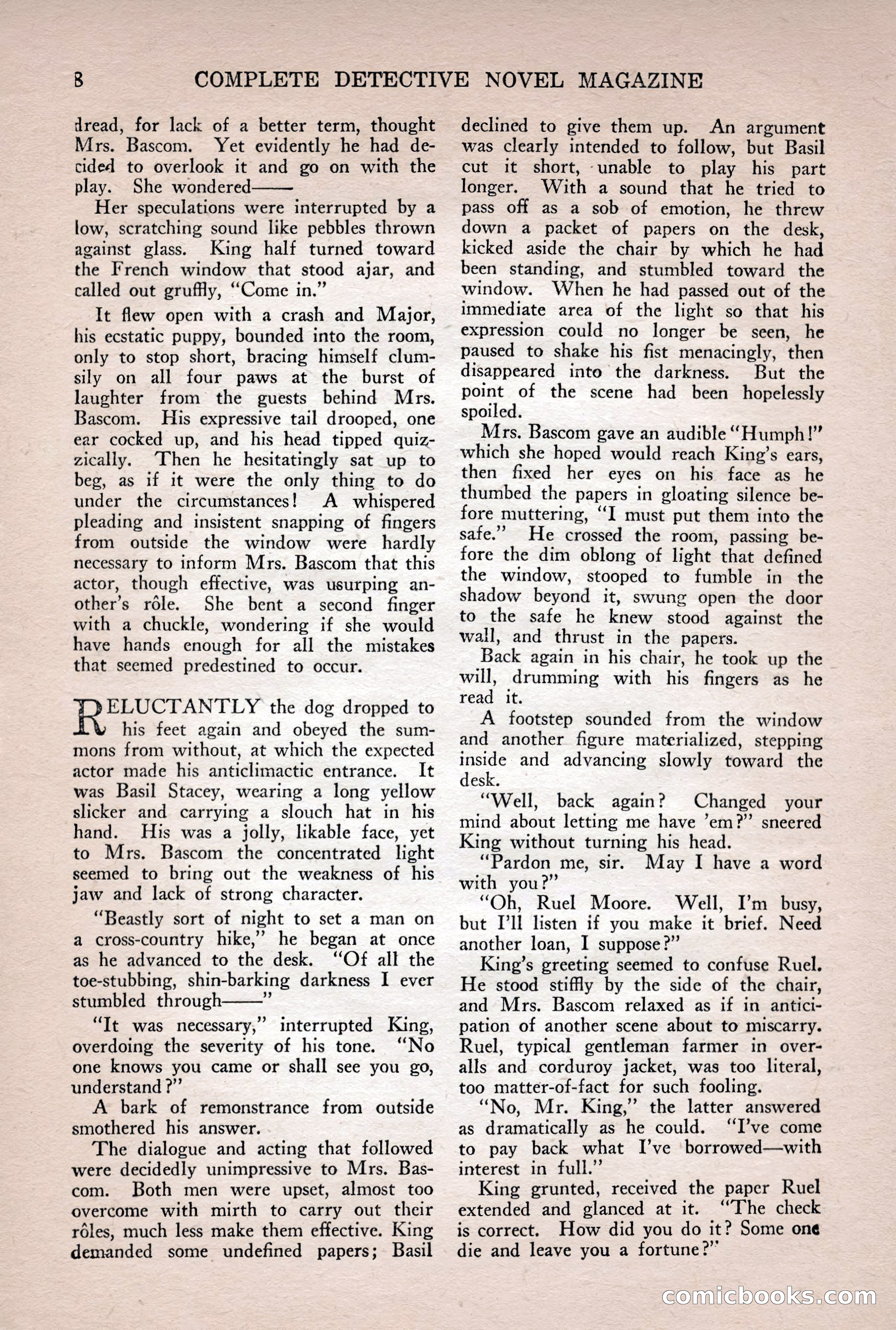Complete Detective Novel Magazine — page 10 of 132
