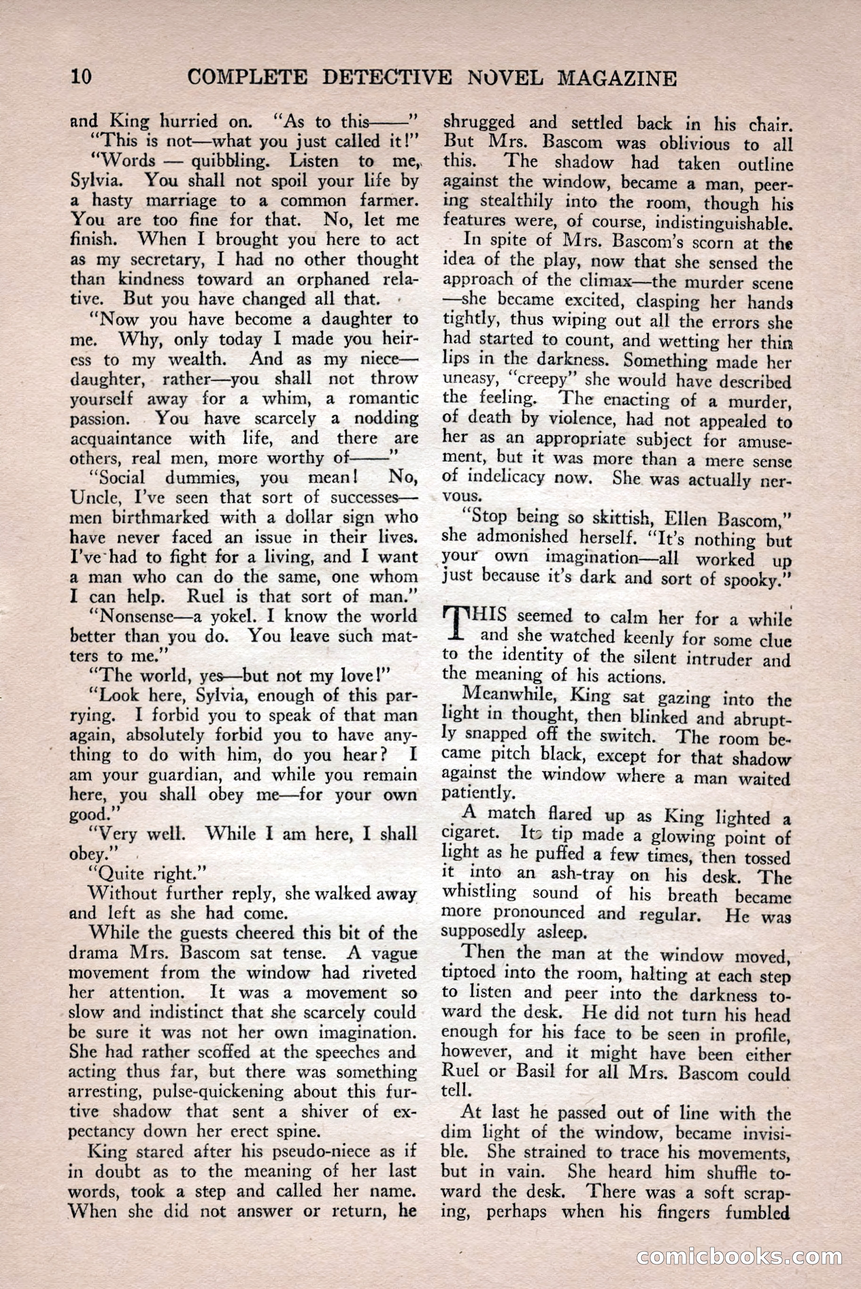 Complete Detective Novel Magazine — page 12 of 132