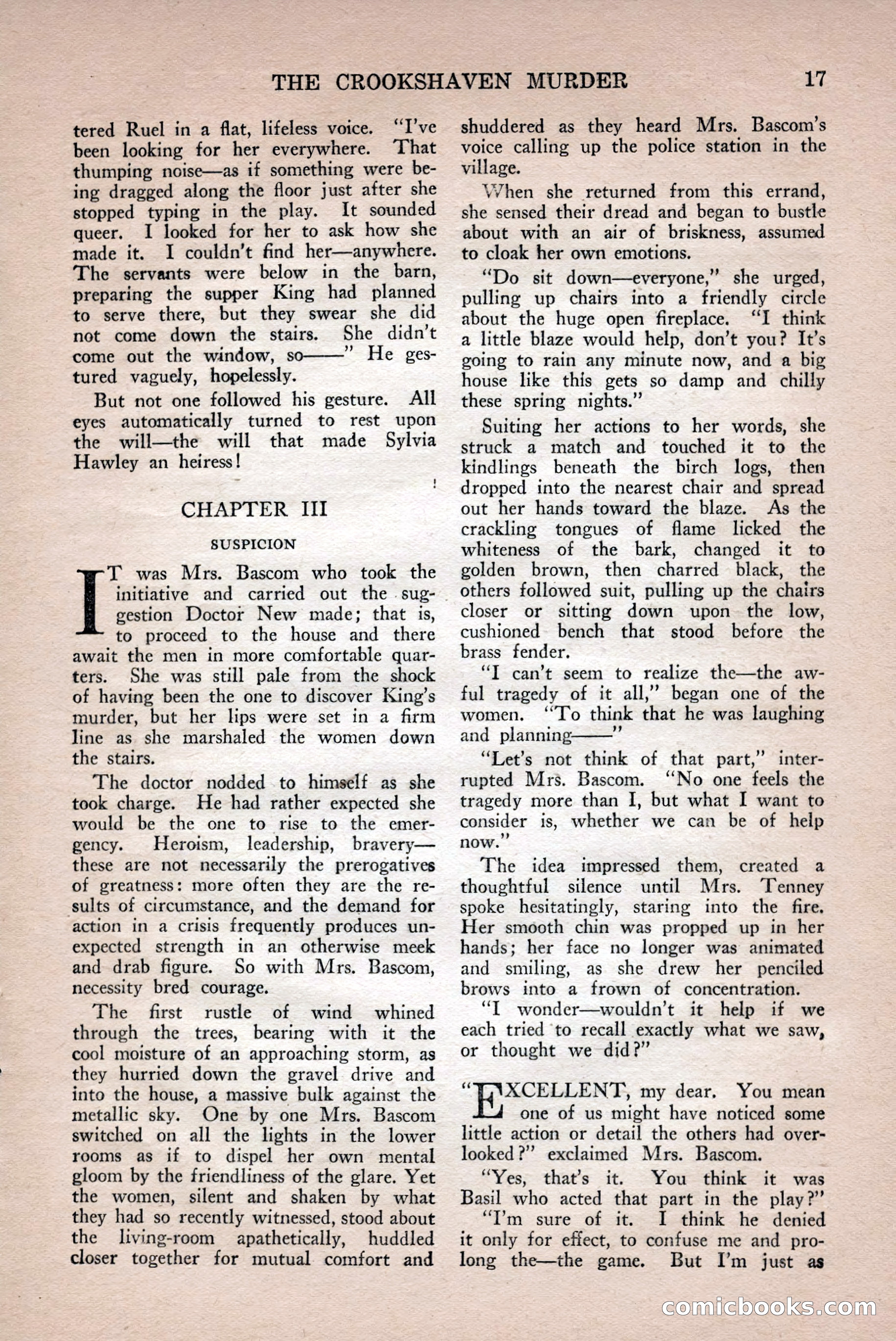 Complete Detective Novel Magazine — page 19 of 132