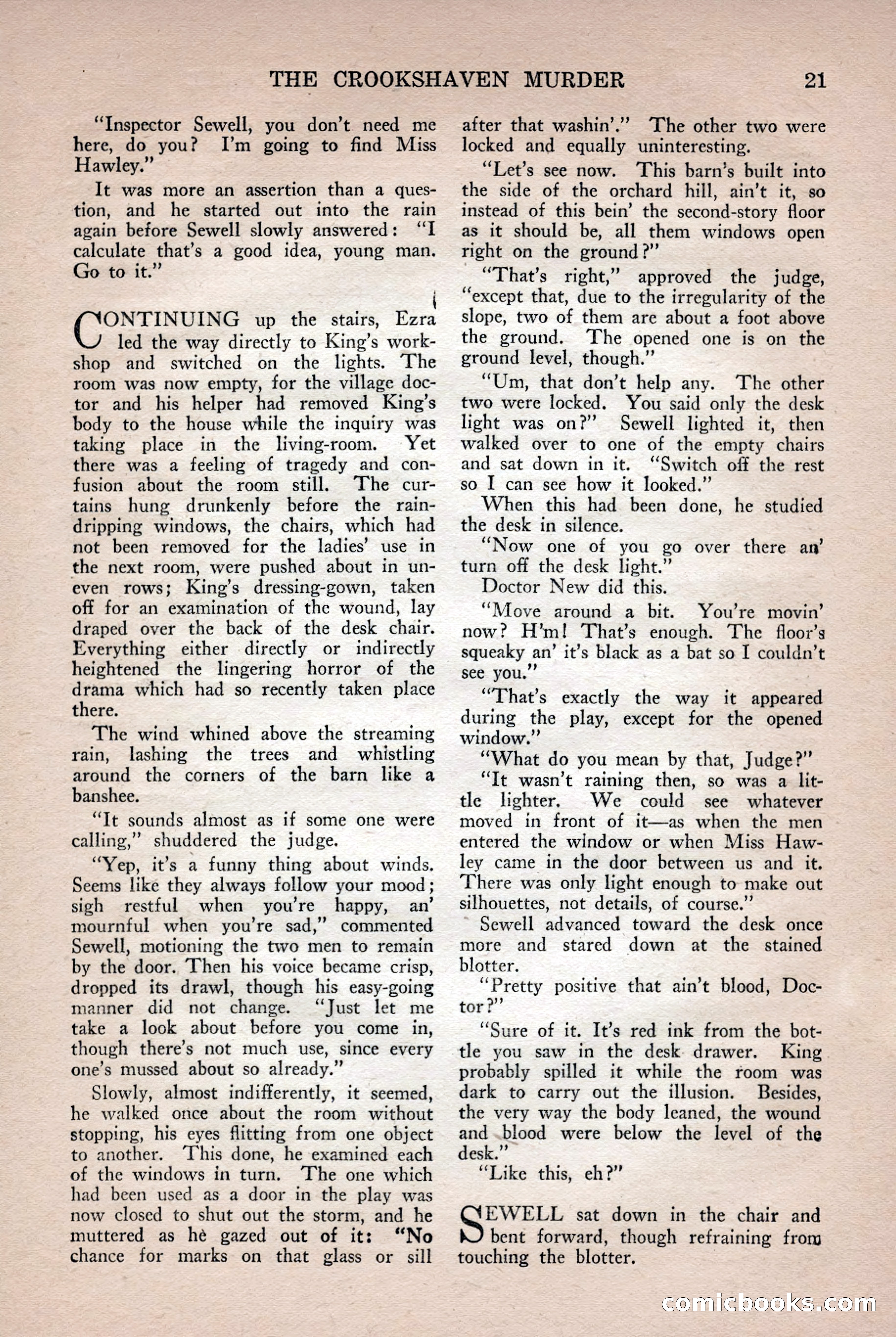 Complete Detective Novel Magazine — page 23 of 132