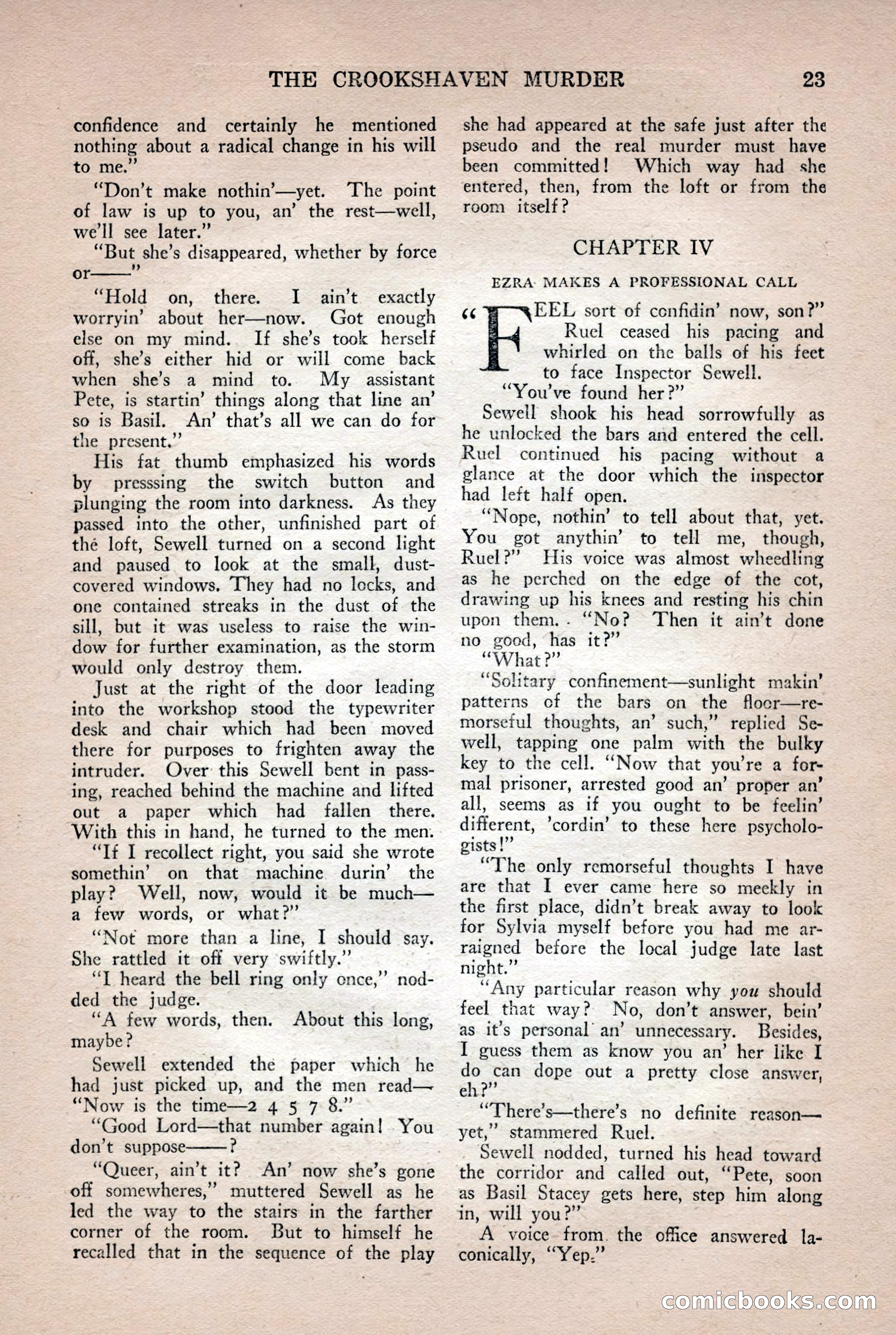 Complete Detective Novel Magazine — page 25 of 132