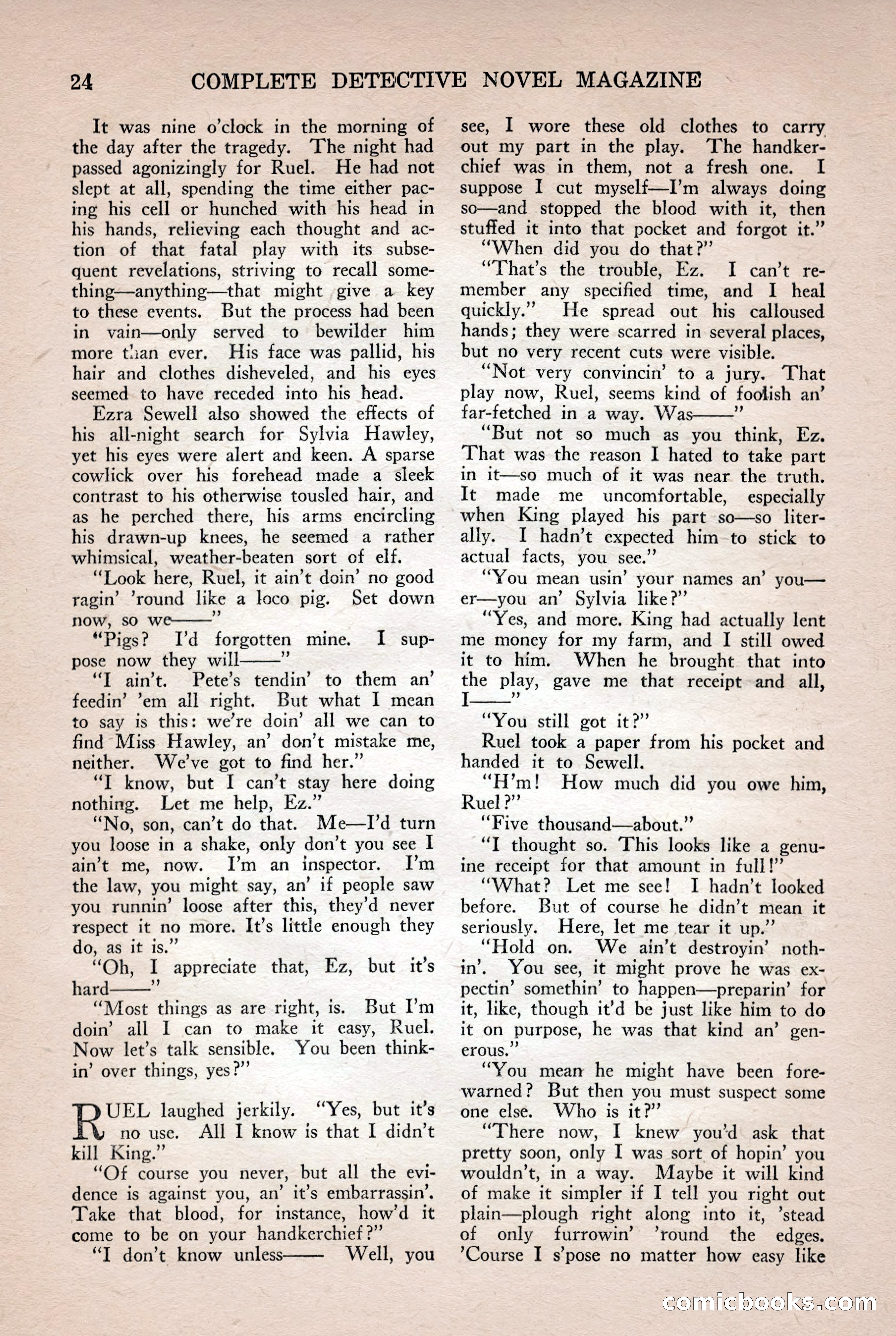 Complete Detective Novel Magazine — page 26 of 132