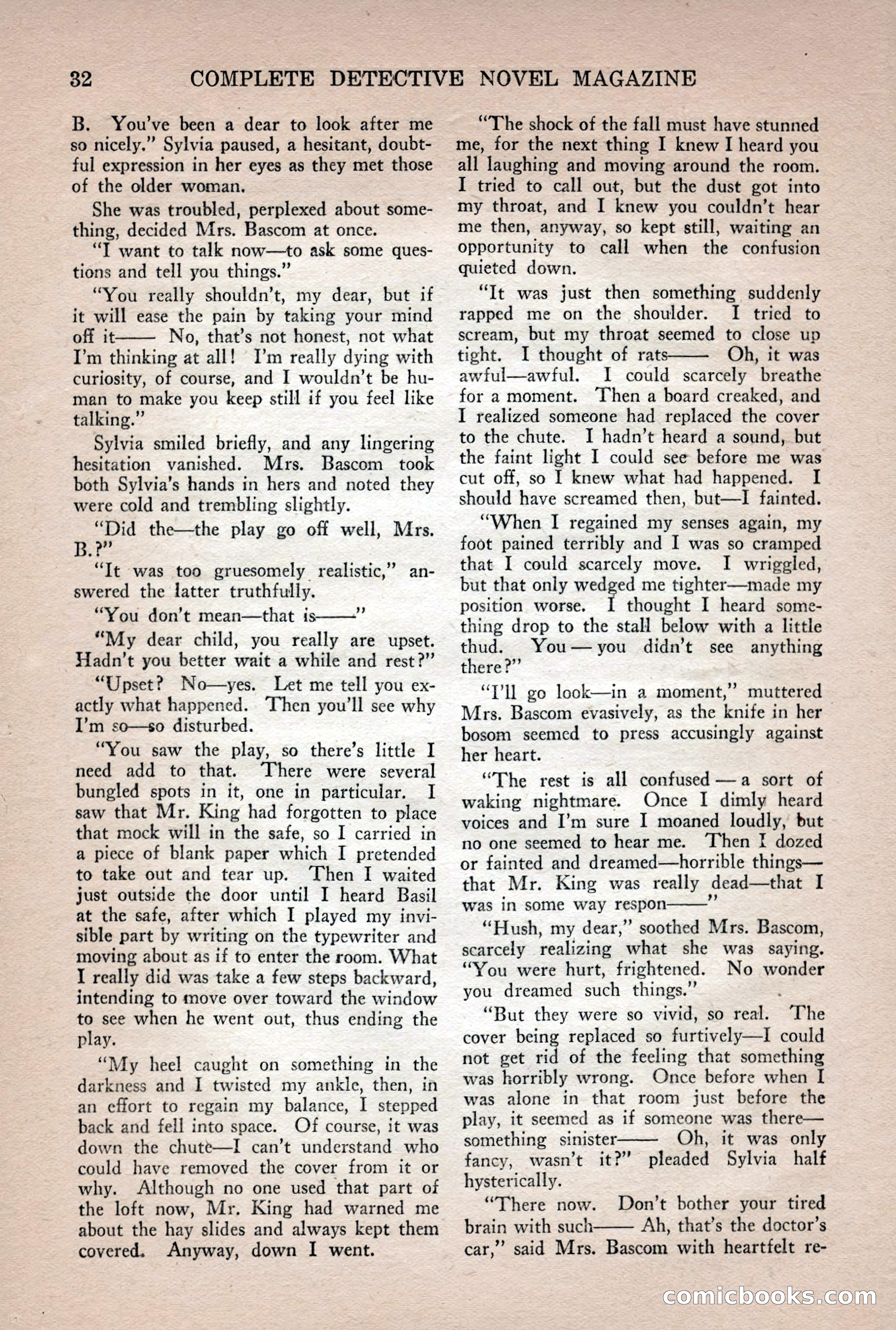 Complete Detective Novel Magazine — page 34 of 132
