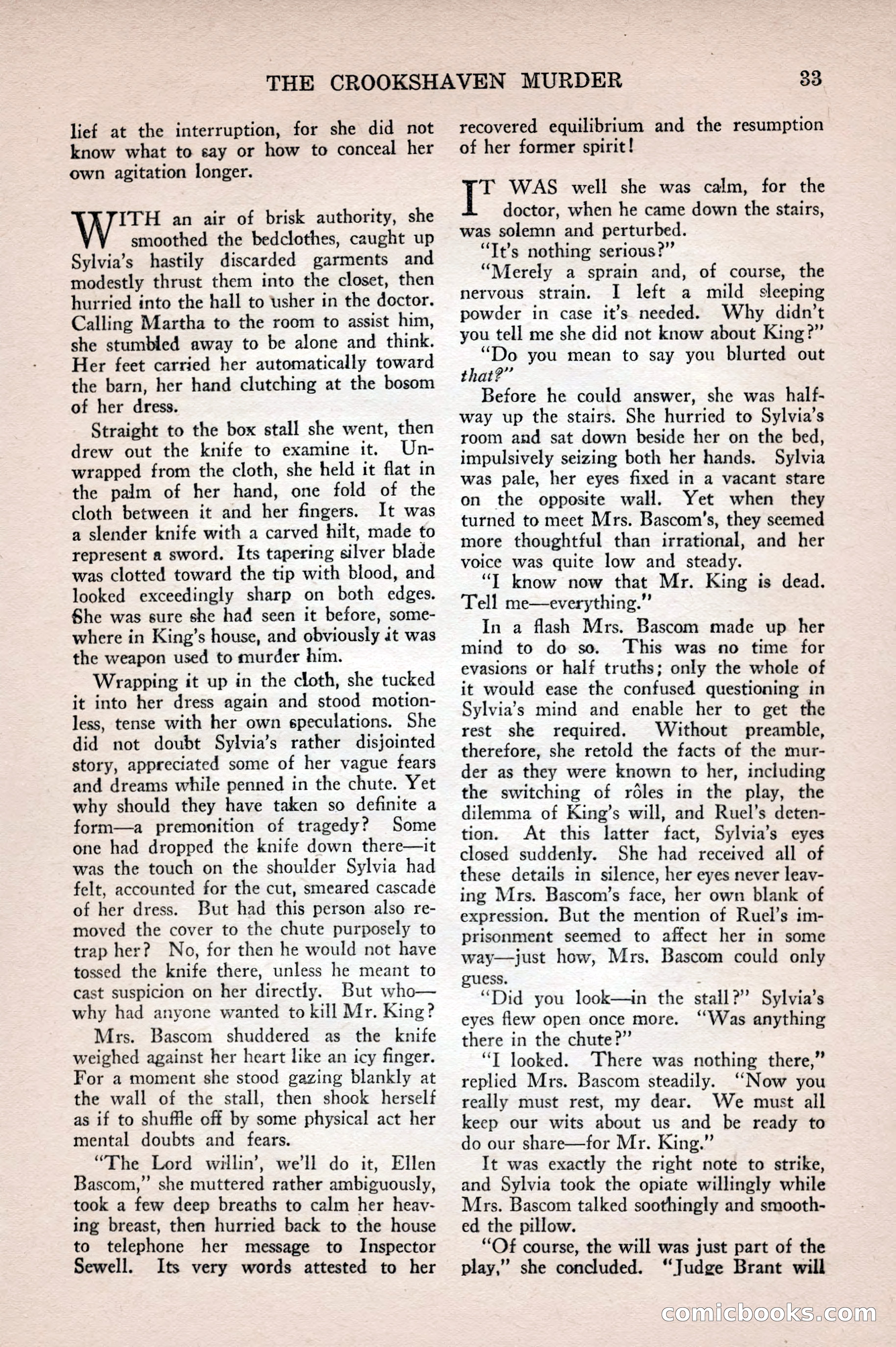 Complete Detective Novel Magazine — page 35 of 132