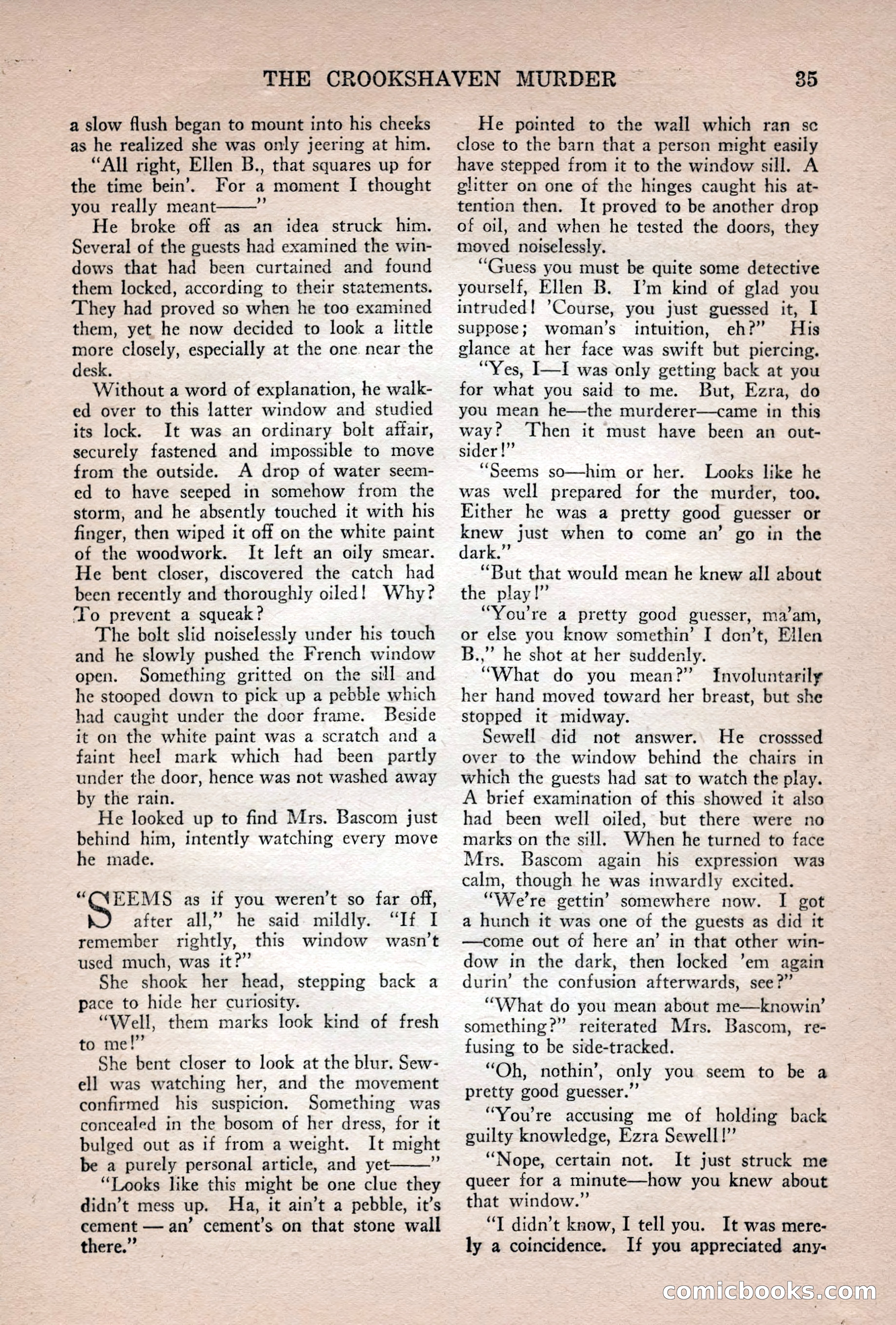 Complete Detective Novel Magazine — page 37 of 132